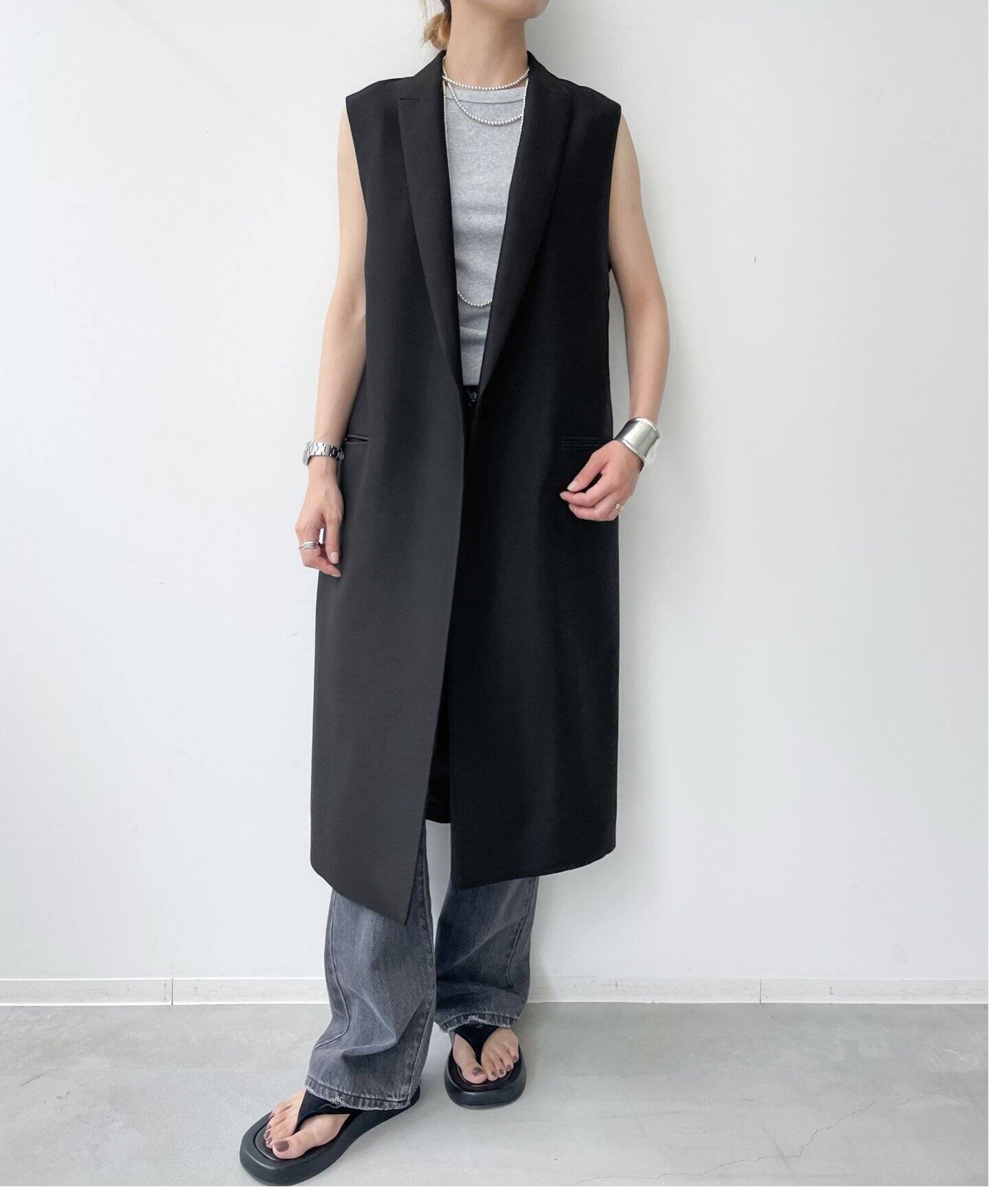 HAVEL studio/ハーヴェル スタジオ】W/SI FORMAL LONG VEST（その他  