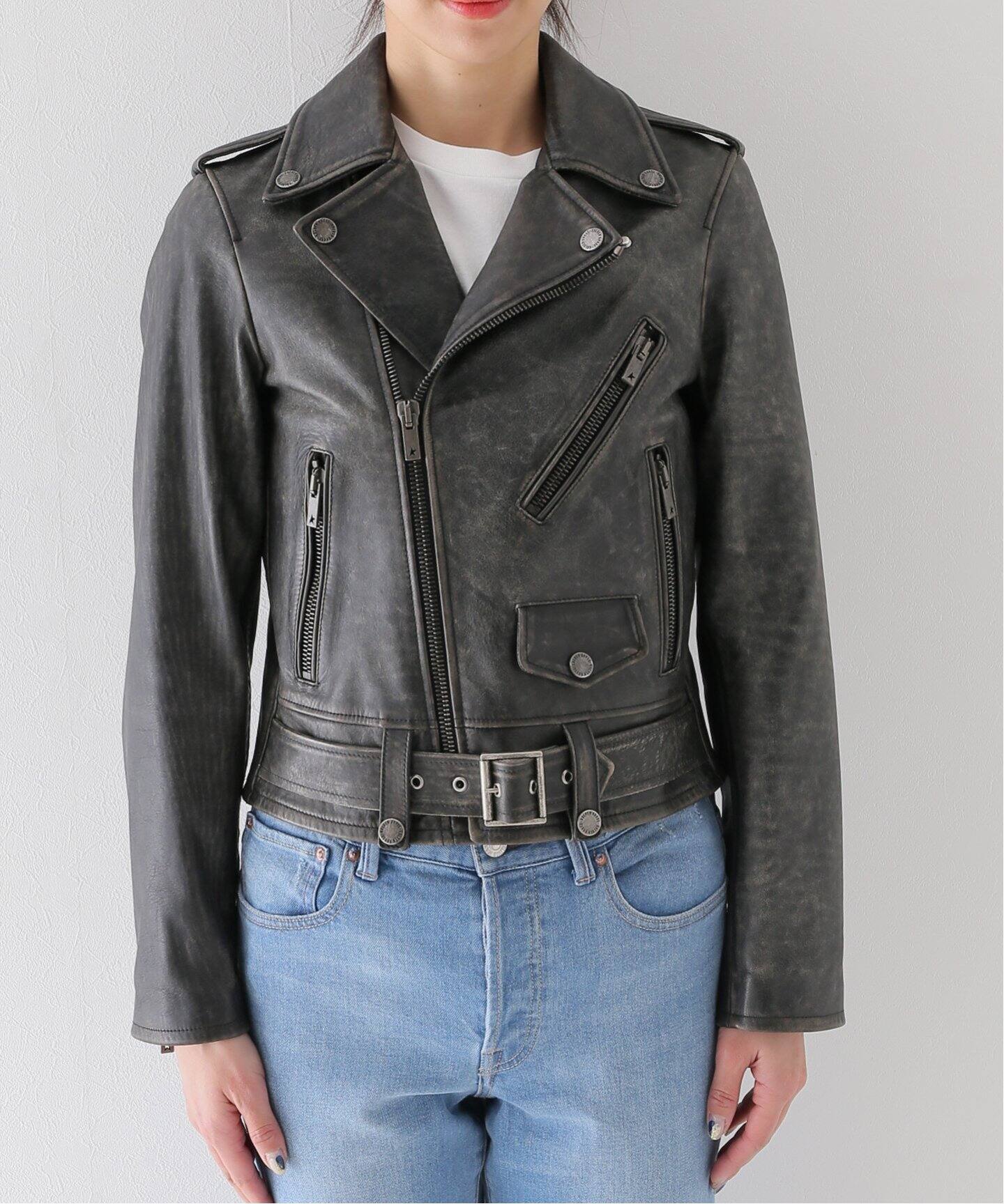GOLDEN GOOSE レザージャケット 極美品 めんどくさく