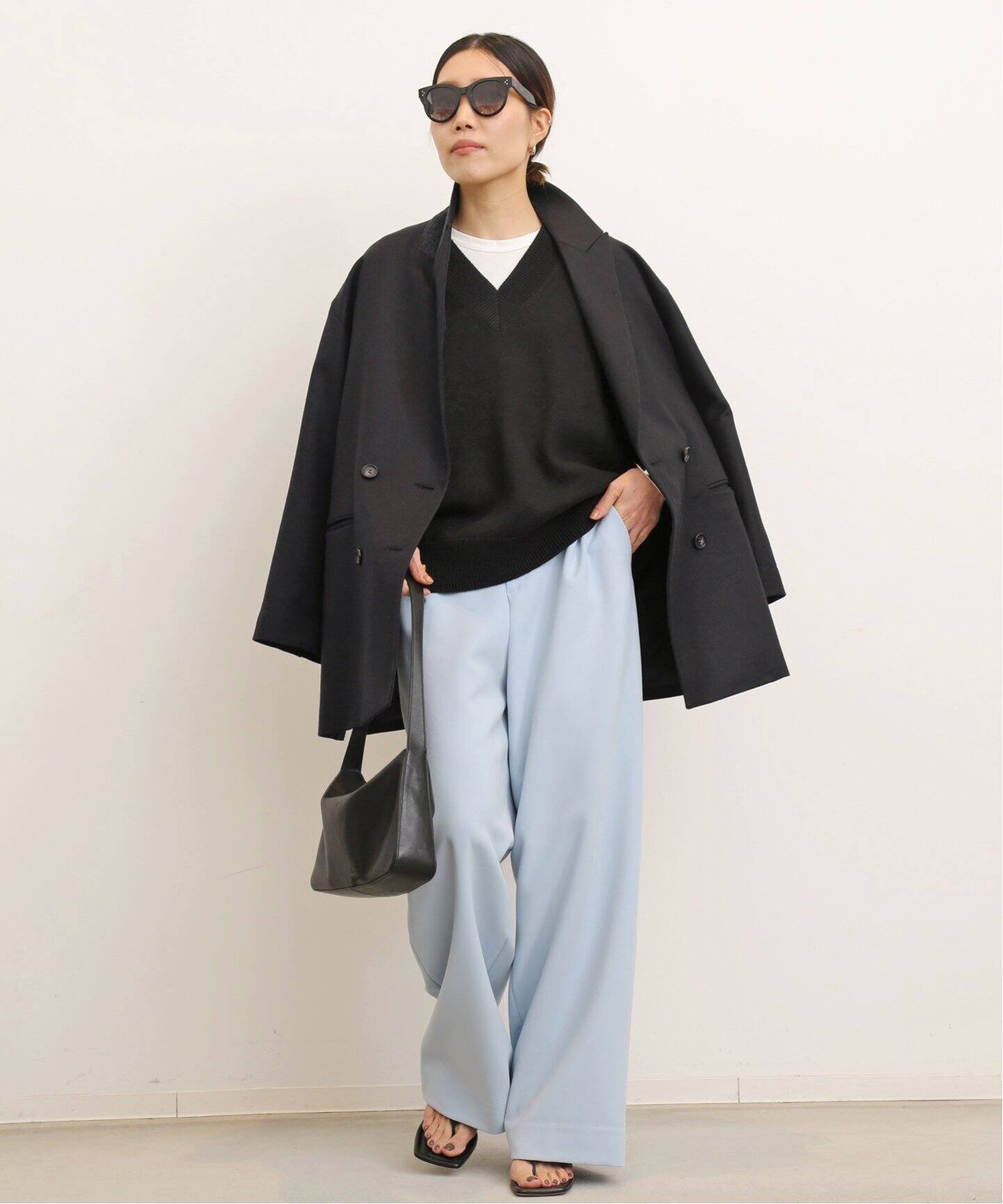Col Pierrot /コル ピエロ】Reggiani Oversize W Jacket（テーラード  