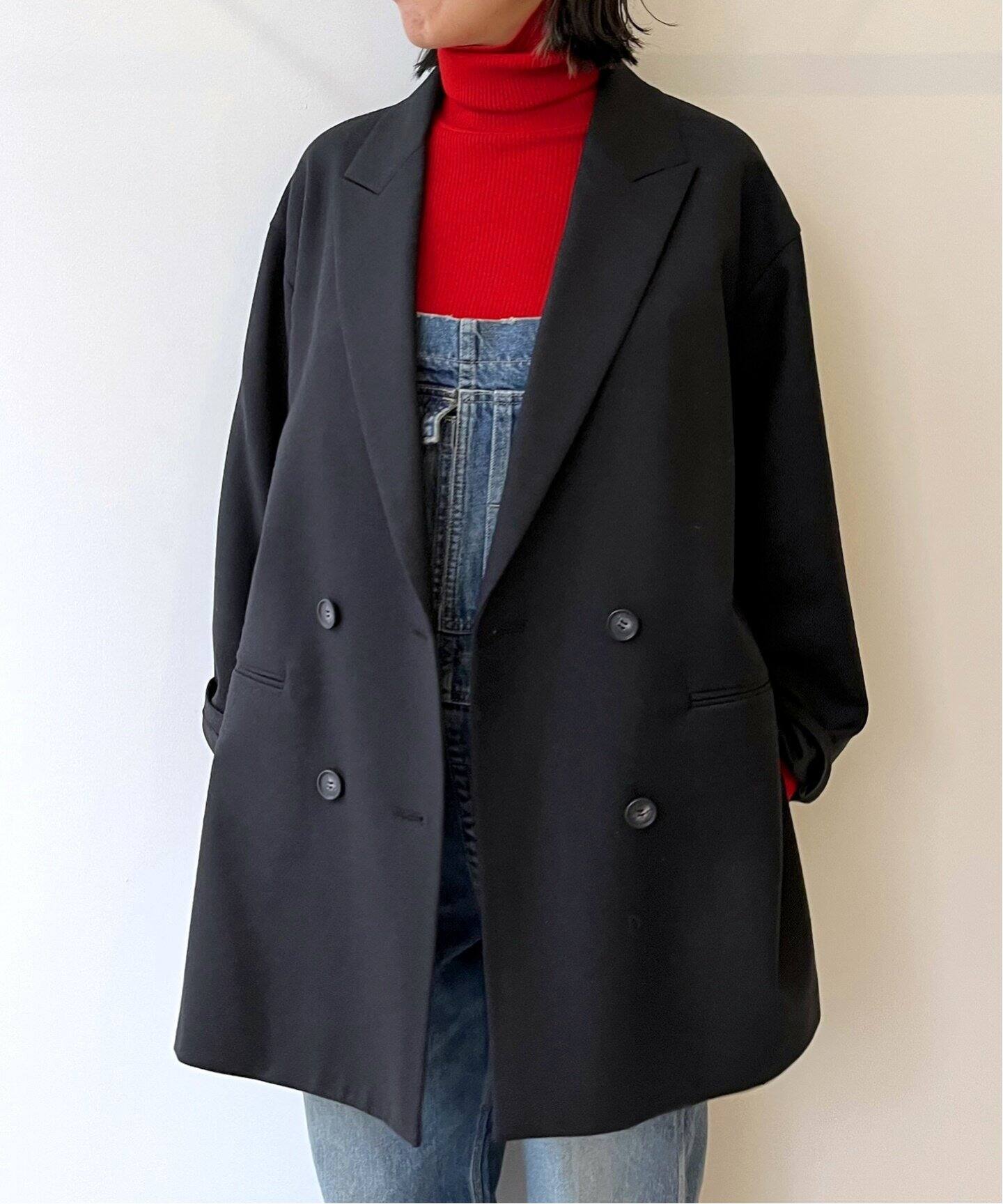 Col Pierrot /コル ピエロ】Reggiani Oversize W Jacket（テーラード  