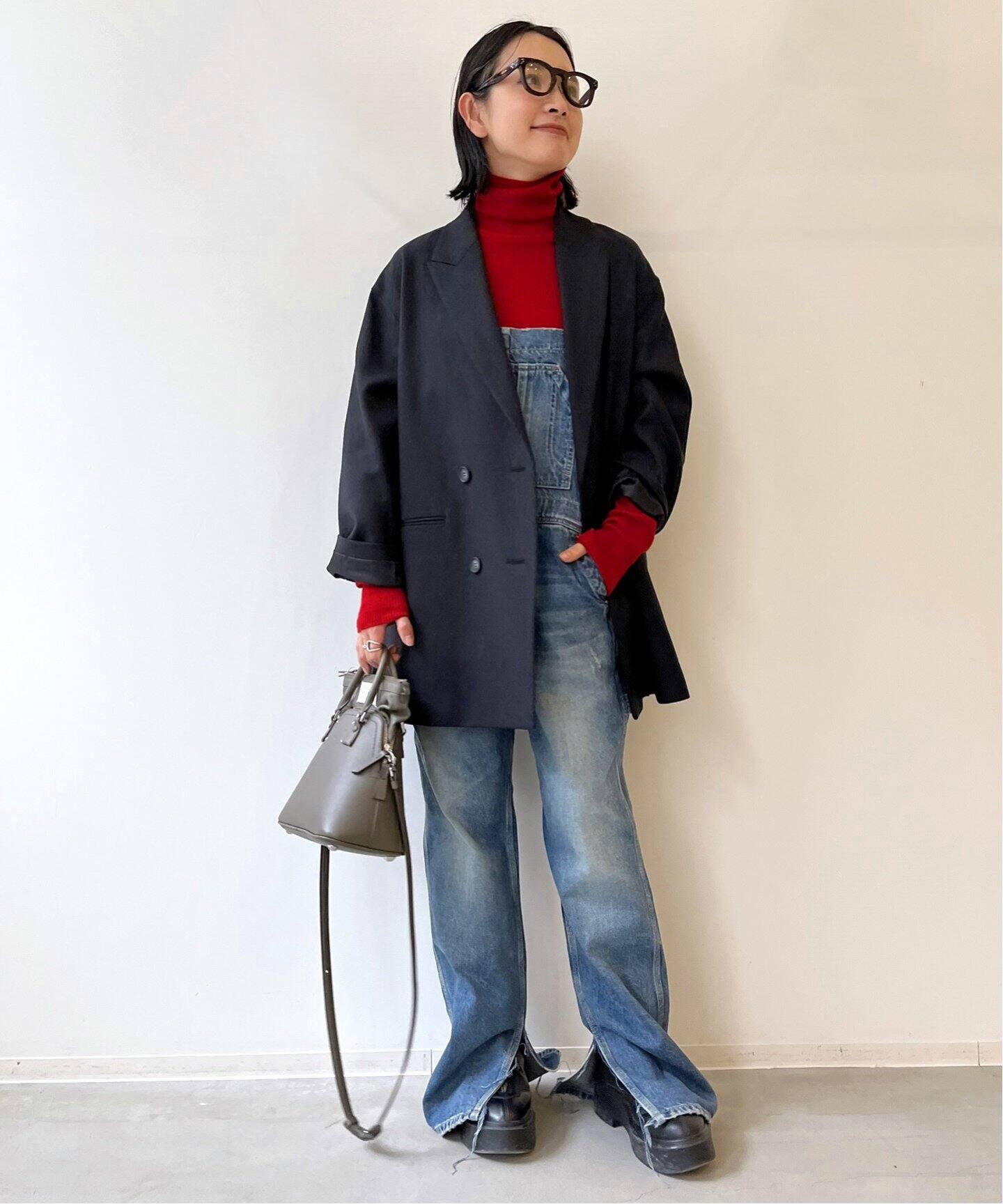 Col Pierrot /コル ピエロ】Reggiani Oversize W Jacket（テーラード  