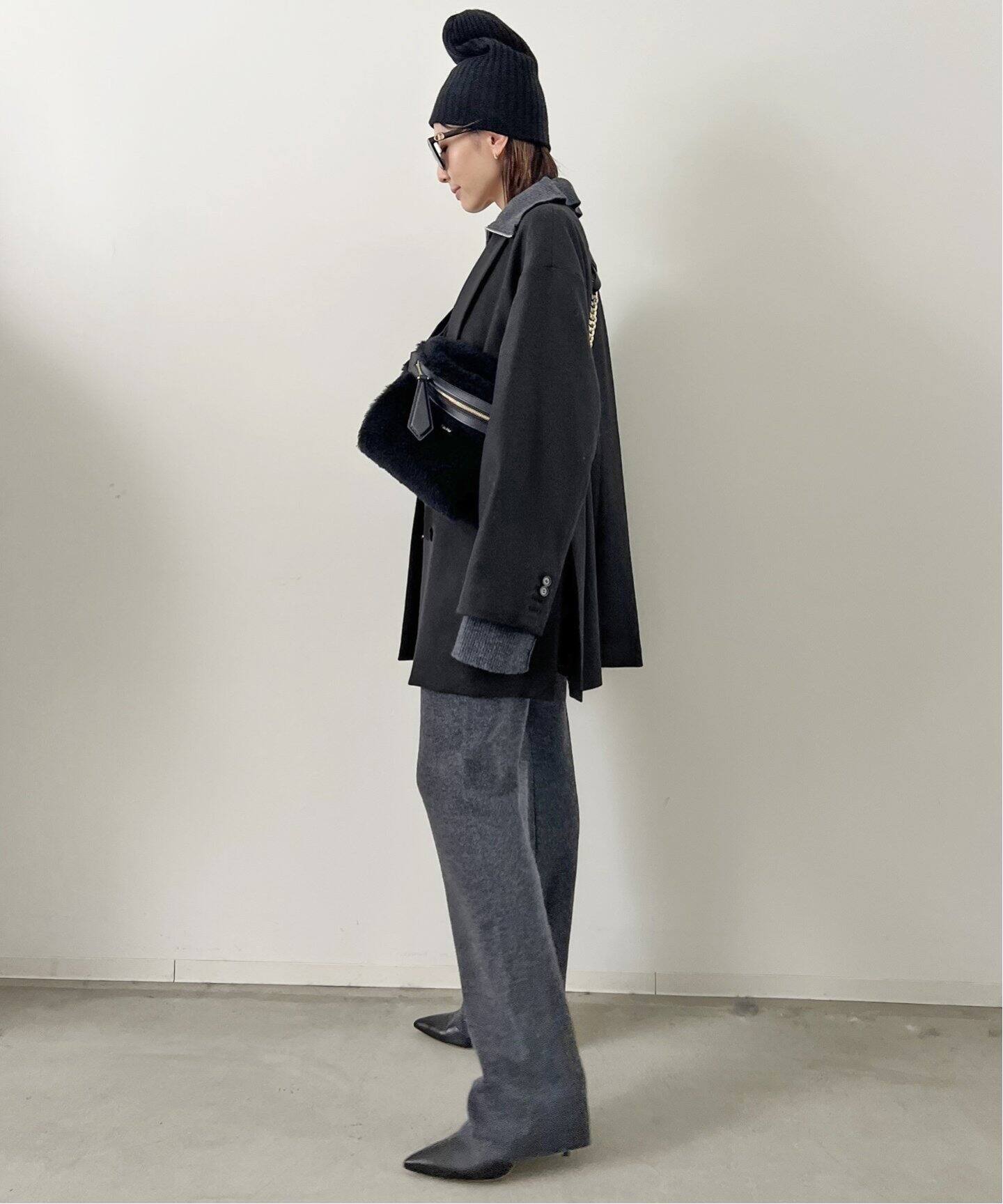 Col Pierrot /コル ピエロ】Reggiani Oversize W Jacket（テーラード 
