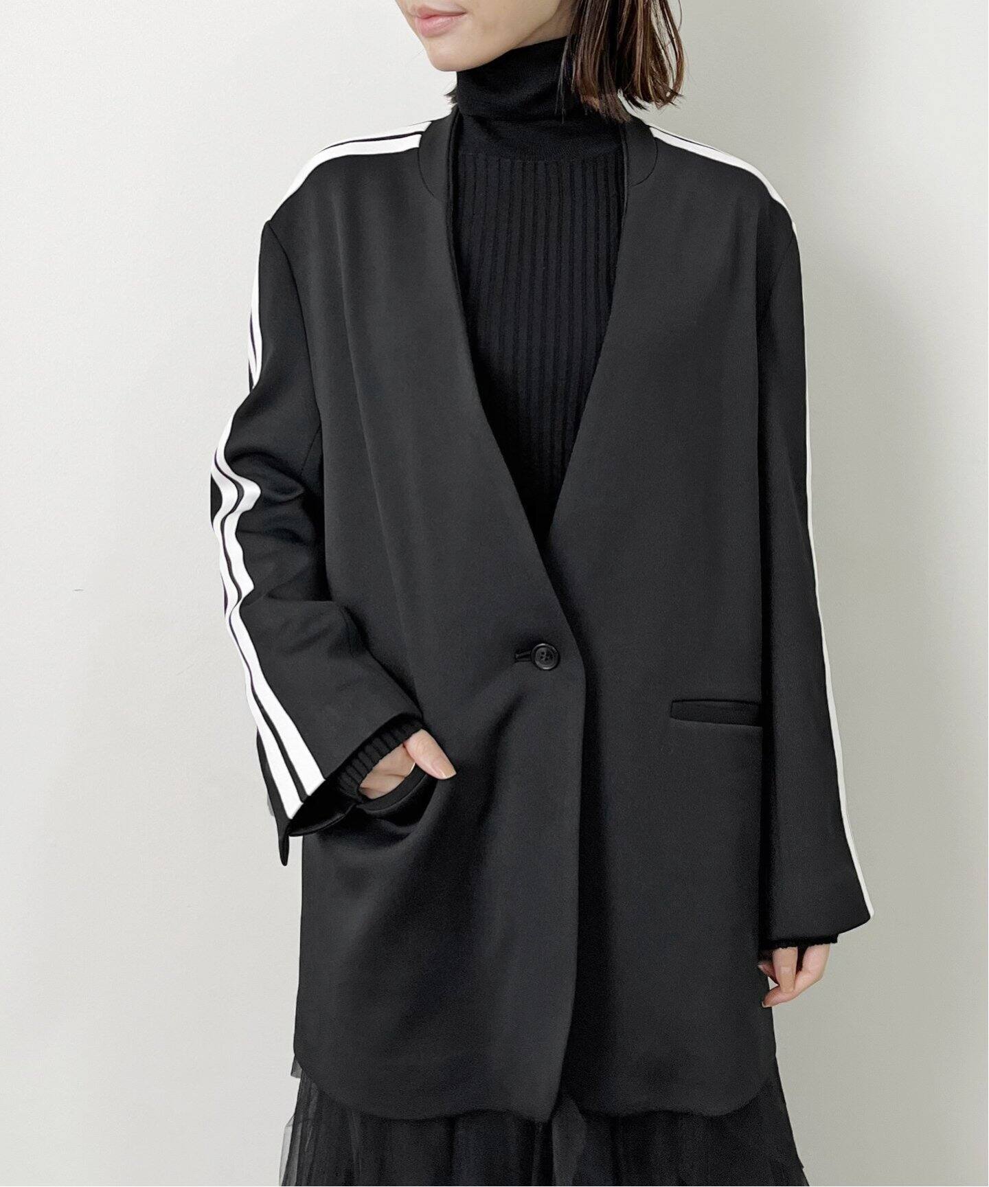 Americana/アメリカーナ】Jersey No Collar Jacket（その他ジャケット 
