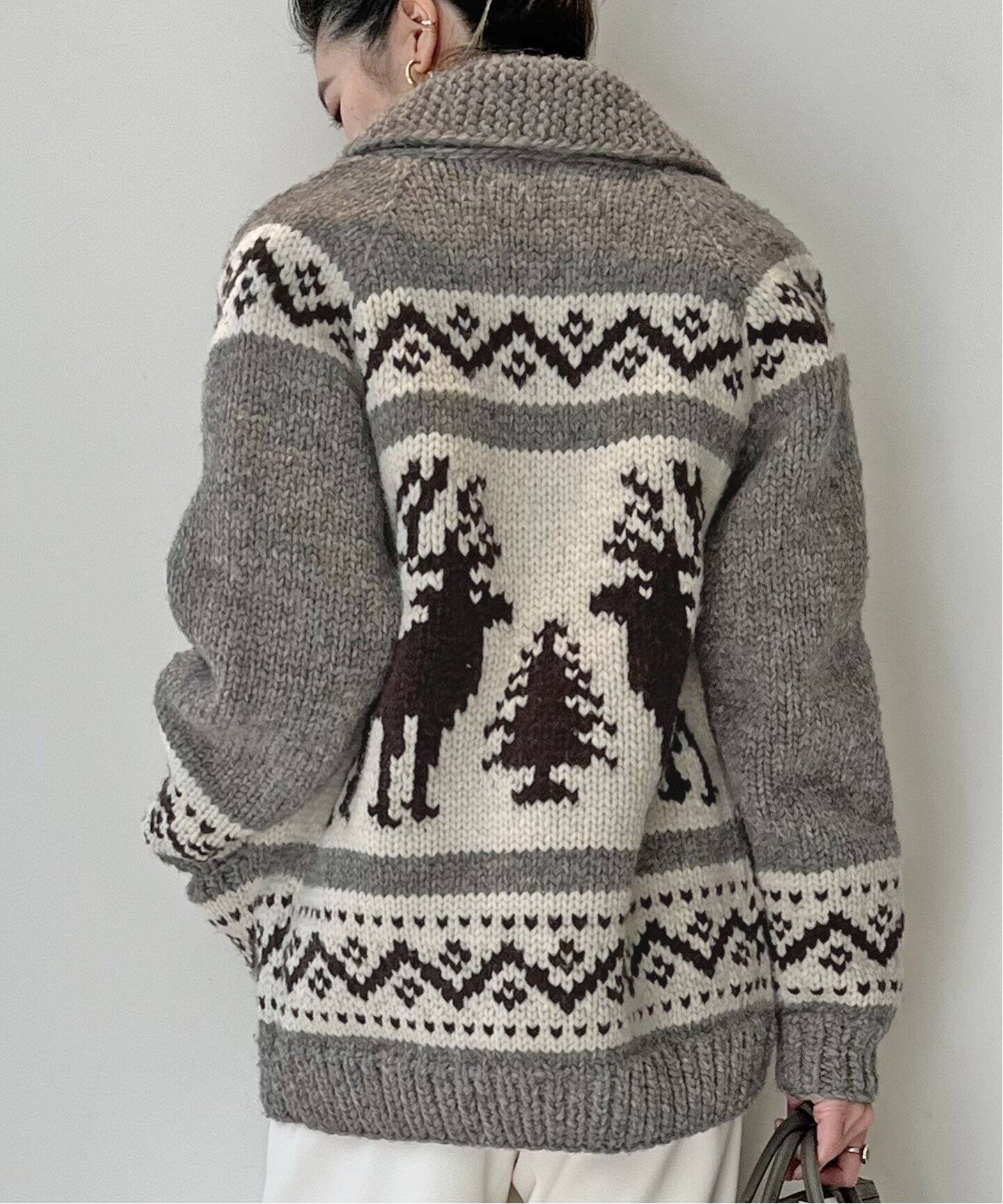 CANADIAN SWEATER/カナディアンセーター】Zip Cardigan（カーディガン 