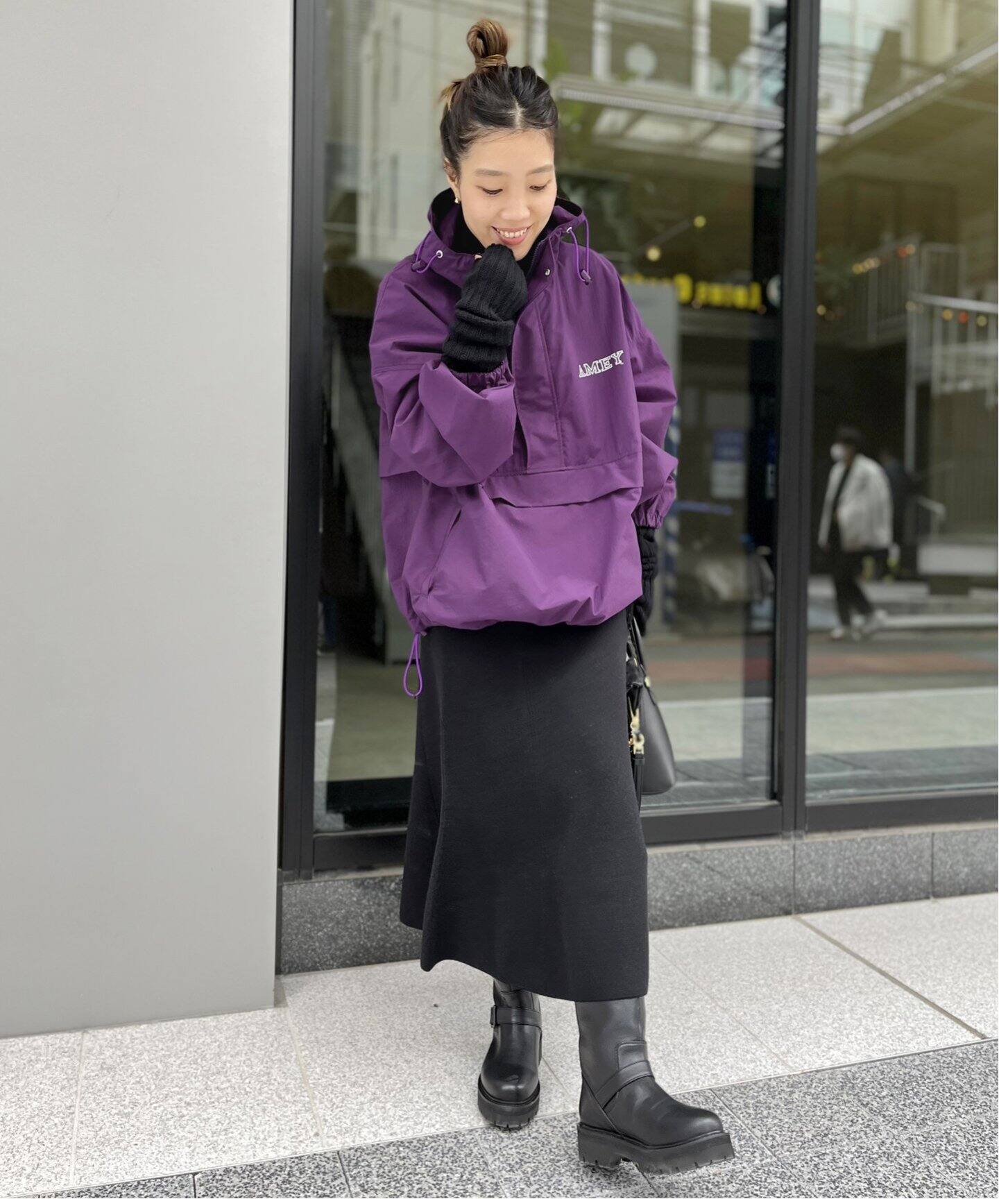 Americana/アメリカーナ】Nylon Anorak（マウンテンパーカー）｜L 
