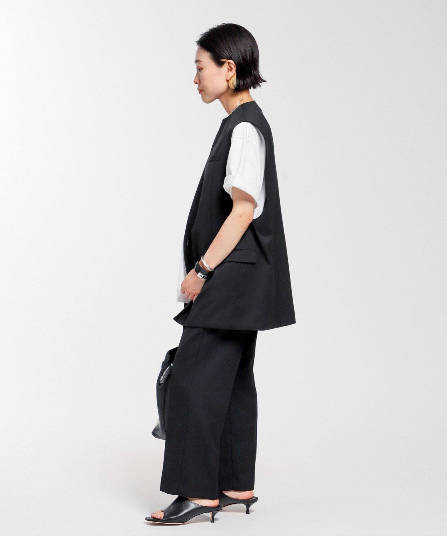 スリーブレスジャケット（その他ジャケット・スーツ）｜AP STUDIO  