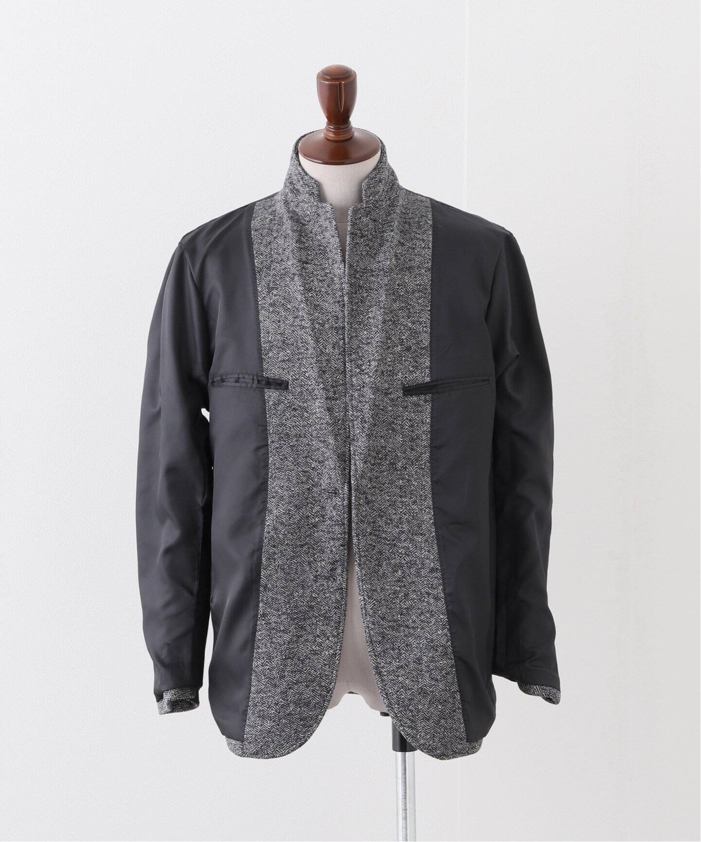 visvim DOTERA COAT HERRINGBONE NAVY 心もとなく サイズ2
