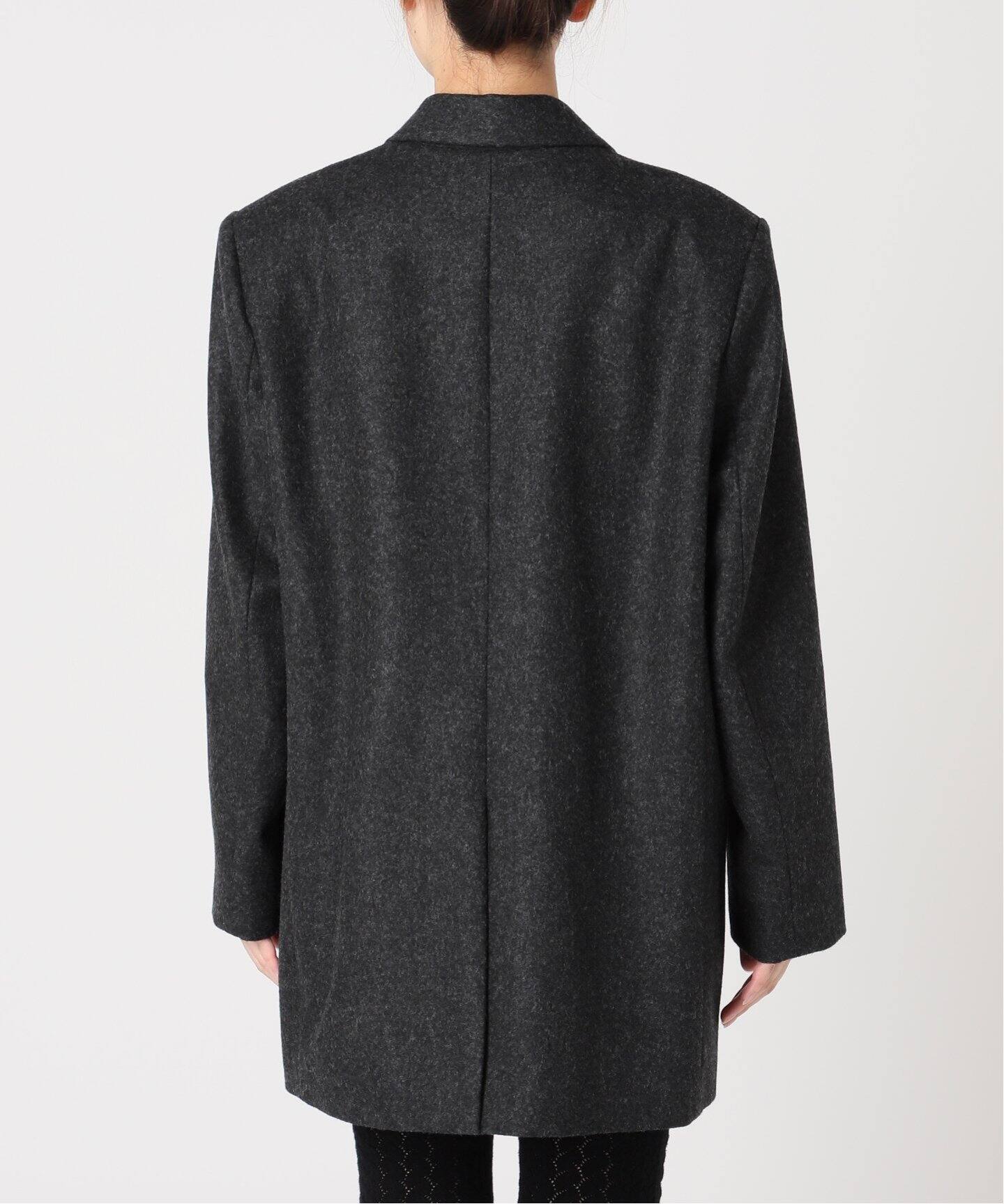 フランネル ダブルブレスト ジャケット（テーラードジャケット）｜EDIT  