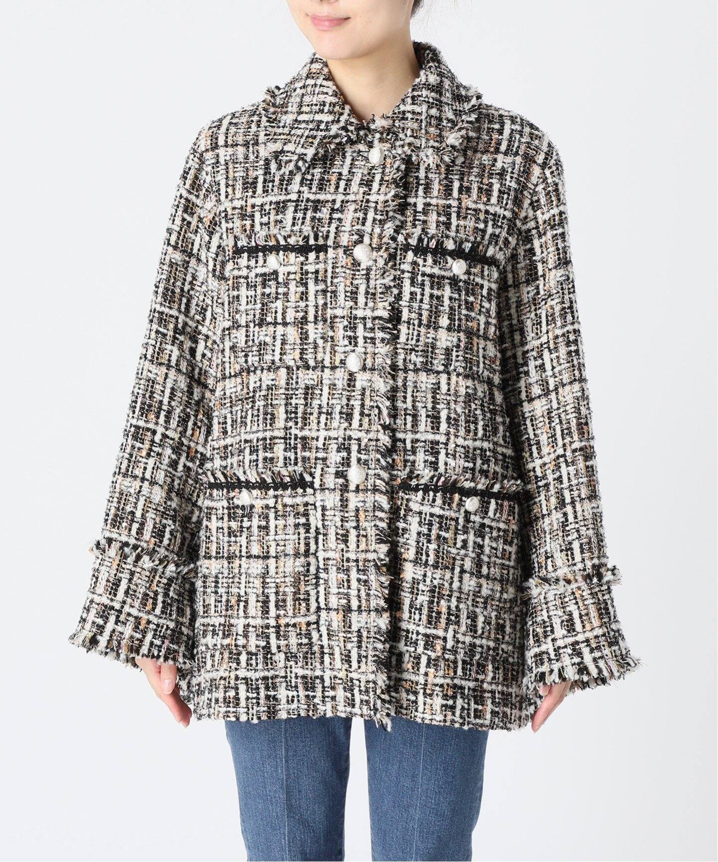 ホワイトツイードジャケット（その他ジャケット・スーツ）｜IENA  