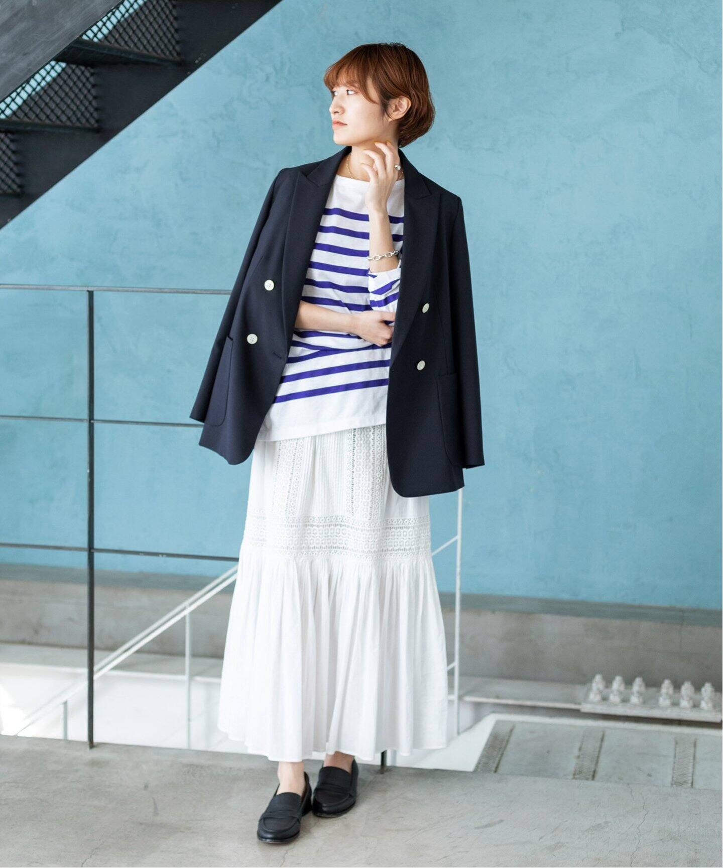 ウールダブルブレストジャケット◇（テーラードジャケット）｜IENA  