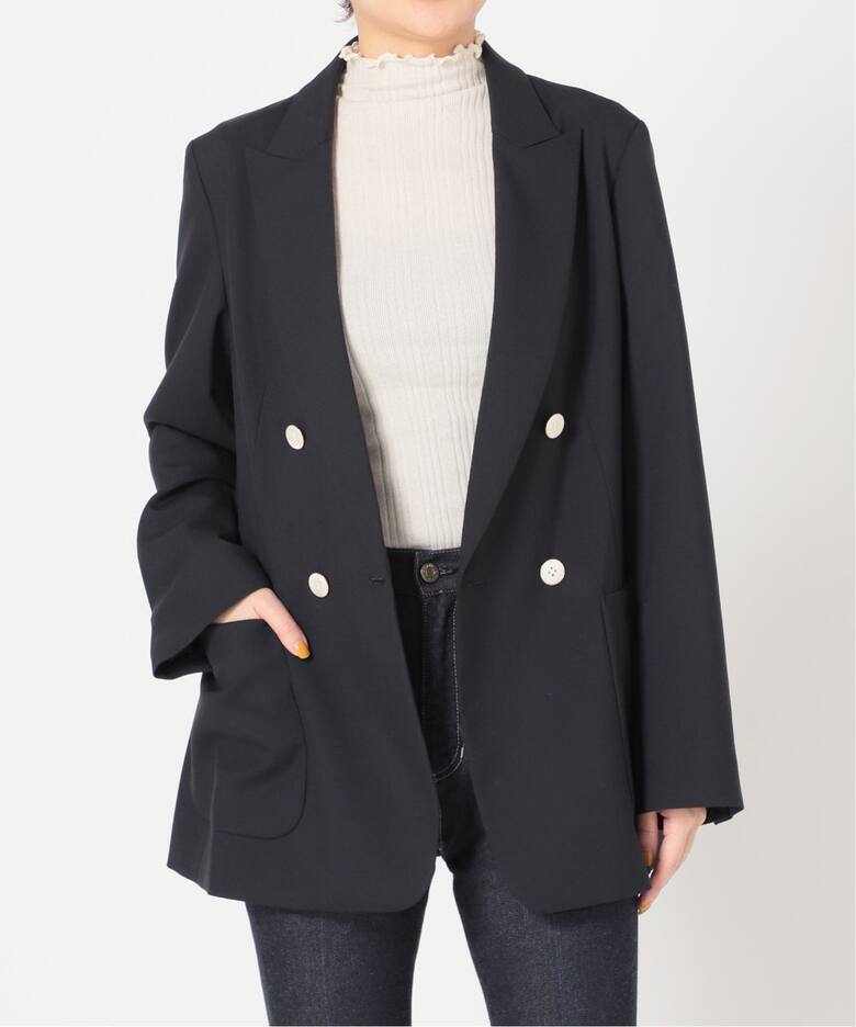 ウールダブルブレストジャケット◇（テーラードジャケット）｜IENA  