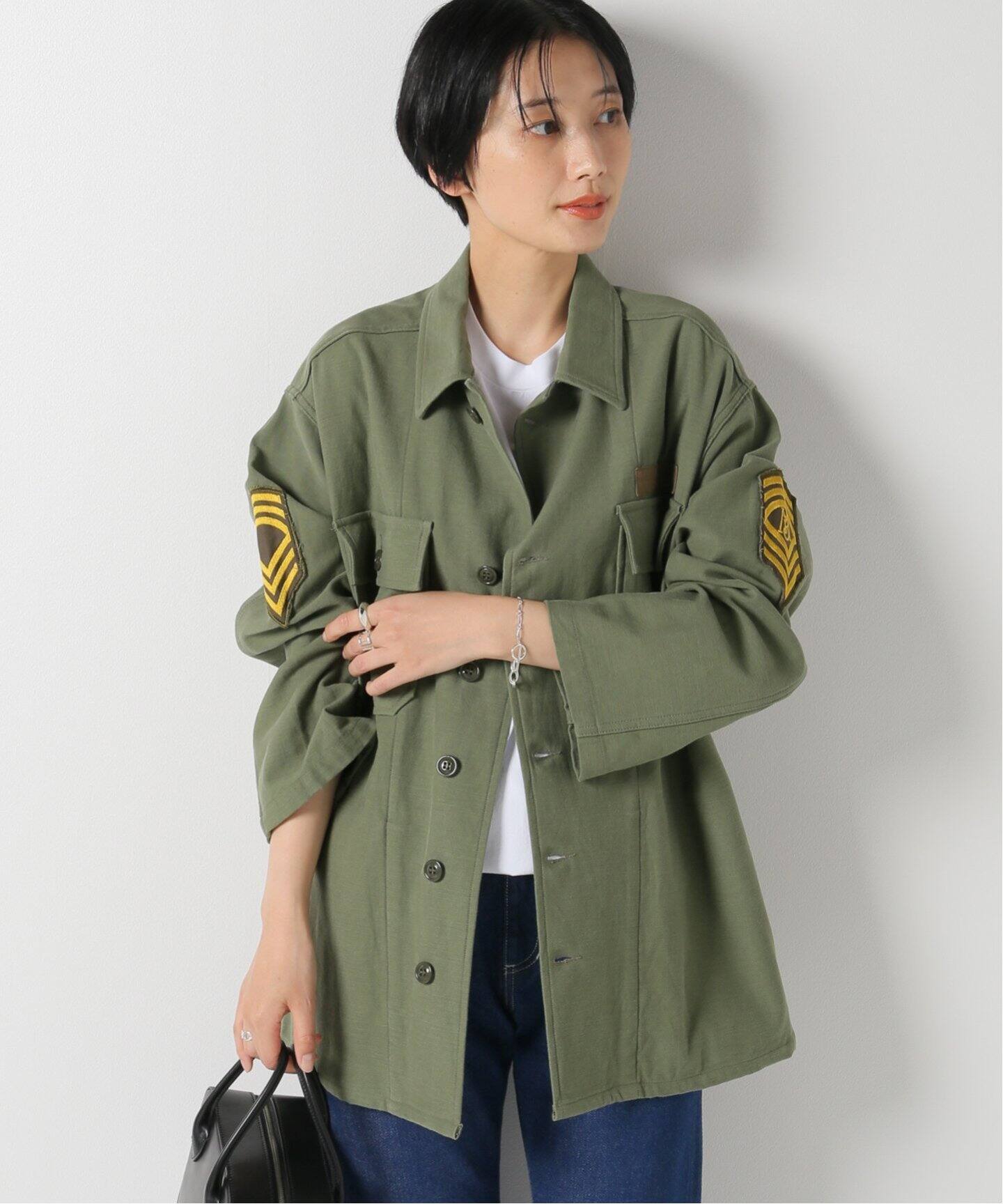 MADISONBLUE サファリジャケット ミリタリー ジャケット ちまわ 