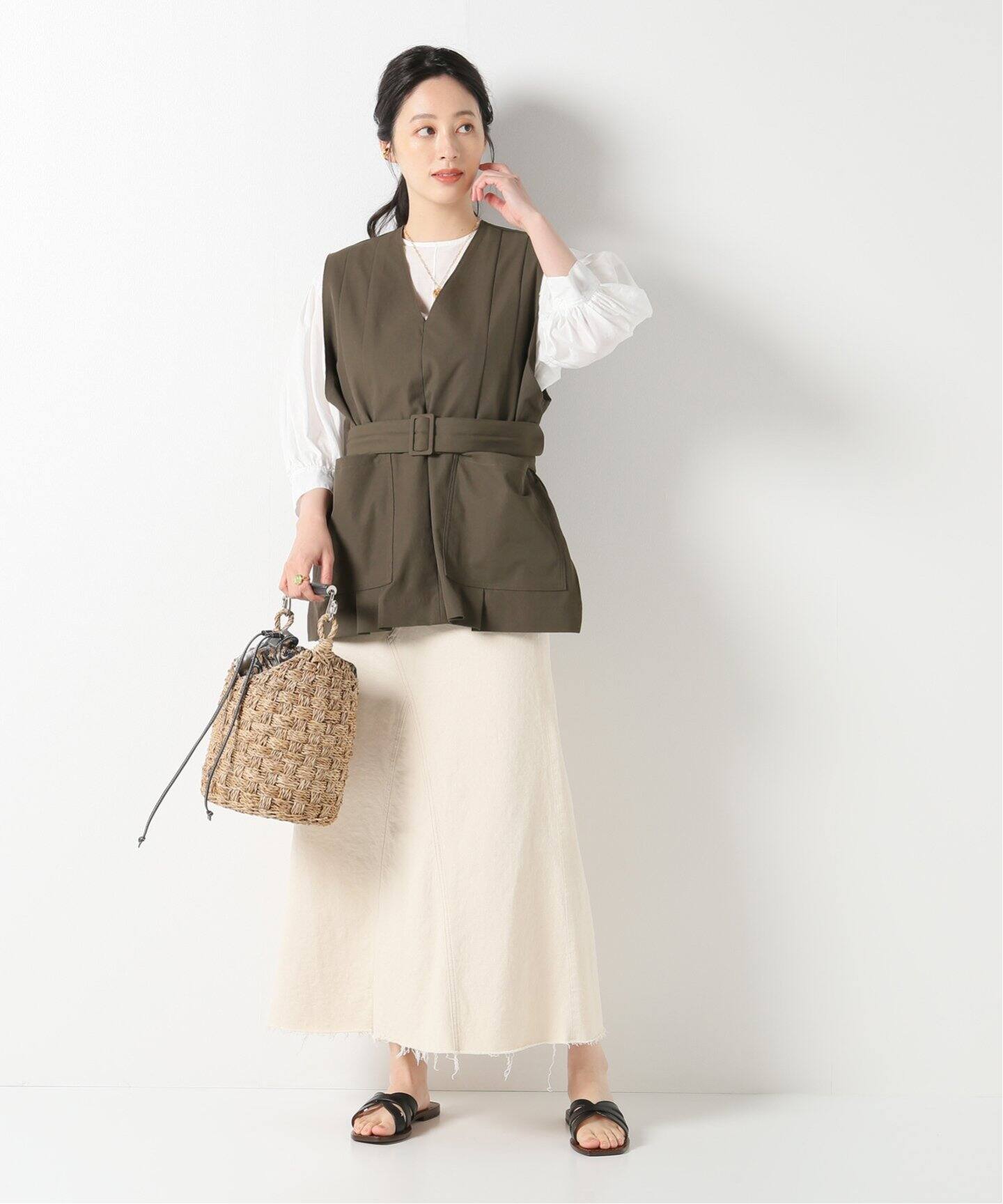 A PUPIL/ア ピューピル】Vネックベスト（その他ジャケット・スーツ 