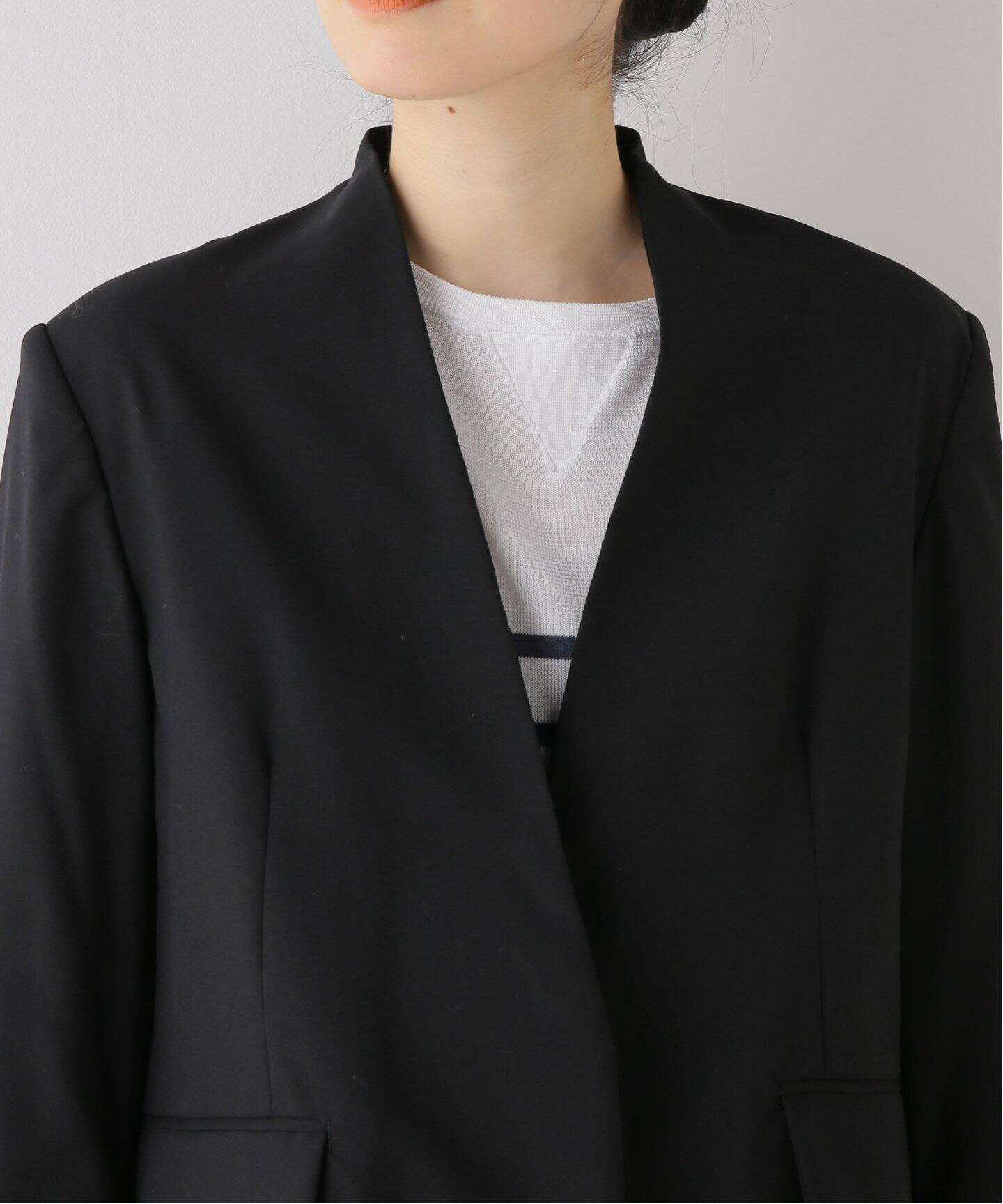 Uhr/ウーア】 別注 OVER JACKET（ノーカラージャケット）｜IENA  