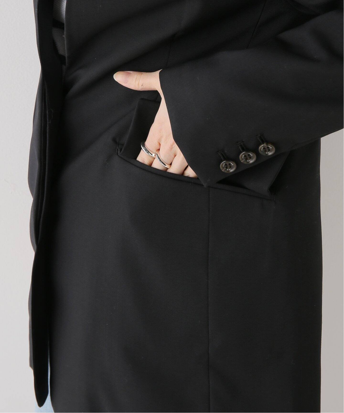 Uhr/ウーア】 別注 OVER JACKET（ノーカラージャケット）｜IENA  