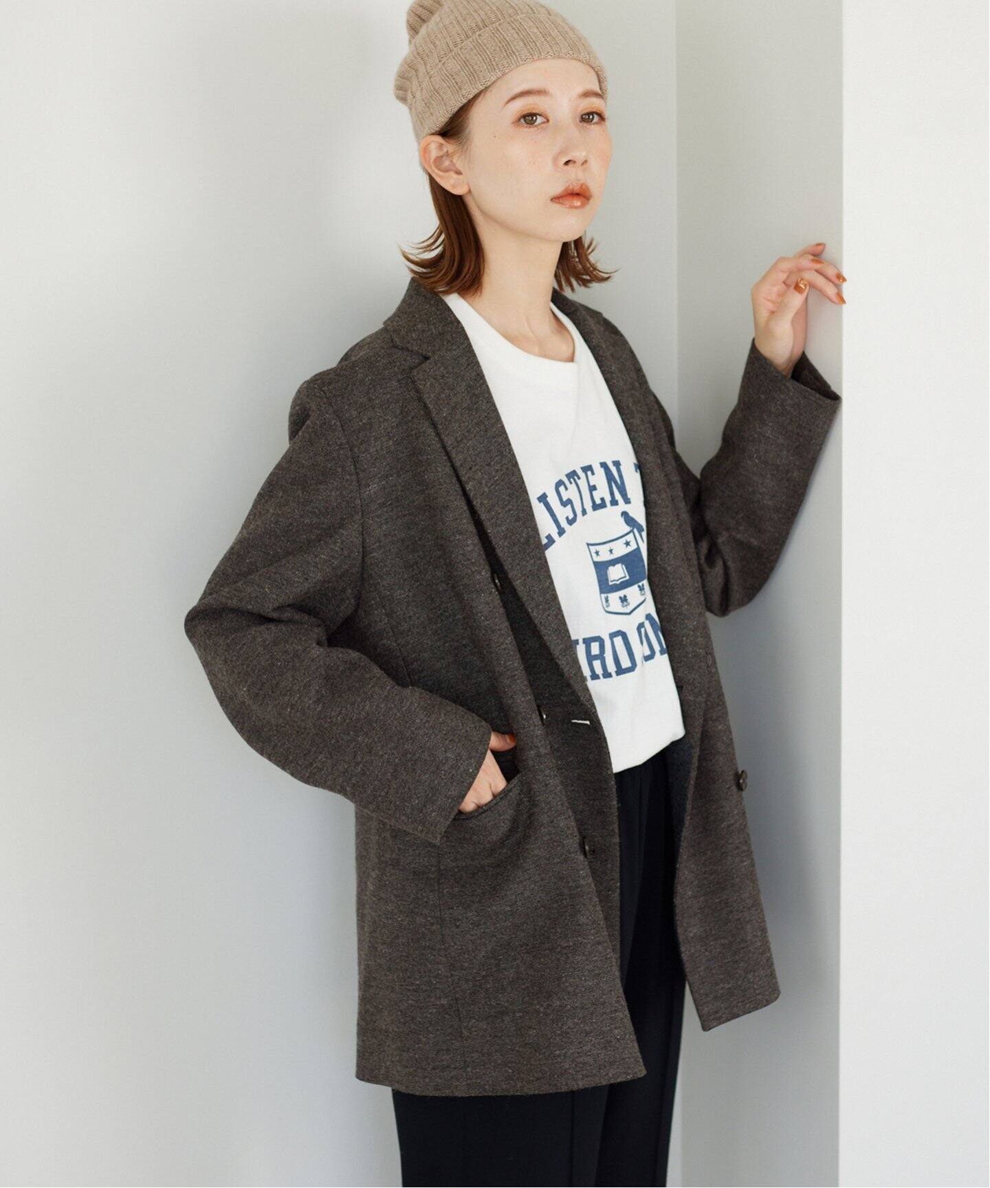 ツイードダブルジャケット（テーラードジャケット）｜SLOBE IENA  