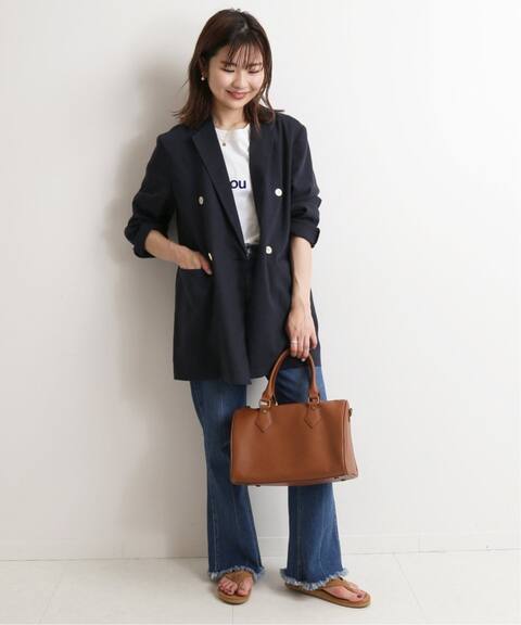 追加予約 麻 ポリテーラードジャケット Slobe Iena スローブ イエナ 公式のファッション通販 Baycrew S Store