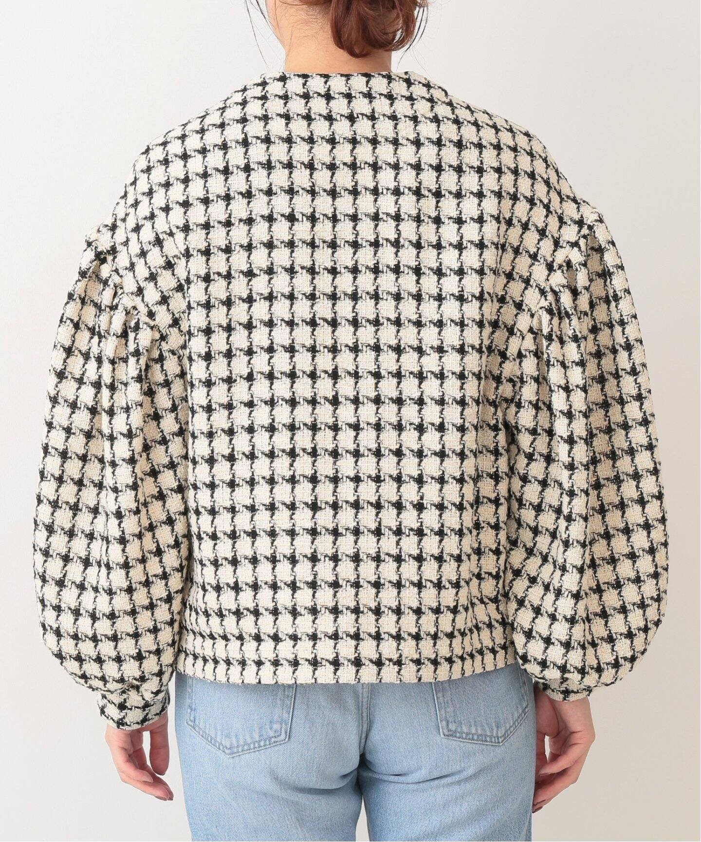 IENA LA BOUCLE LINTONノーカラージャケット◇（ノーカラージャケット 