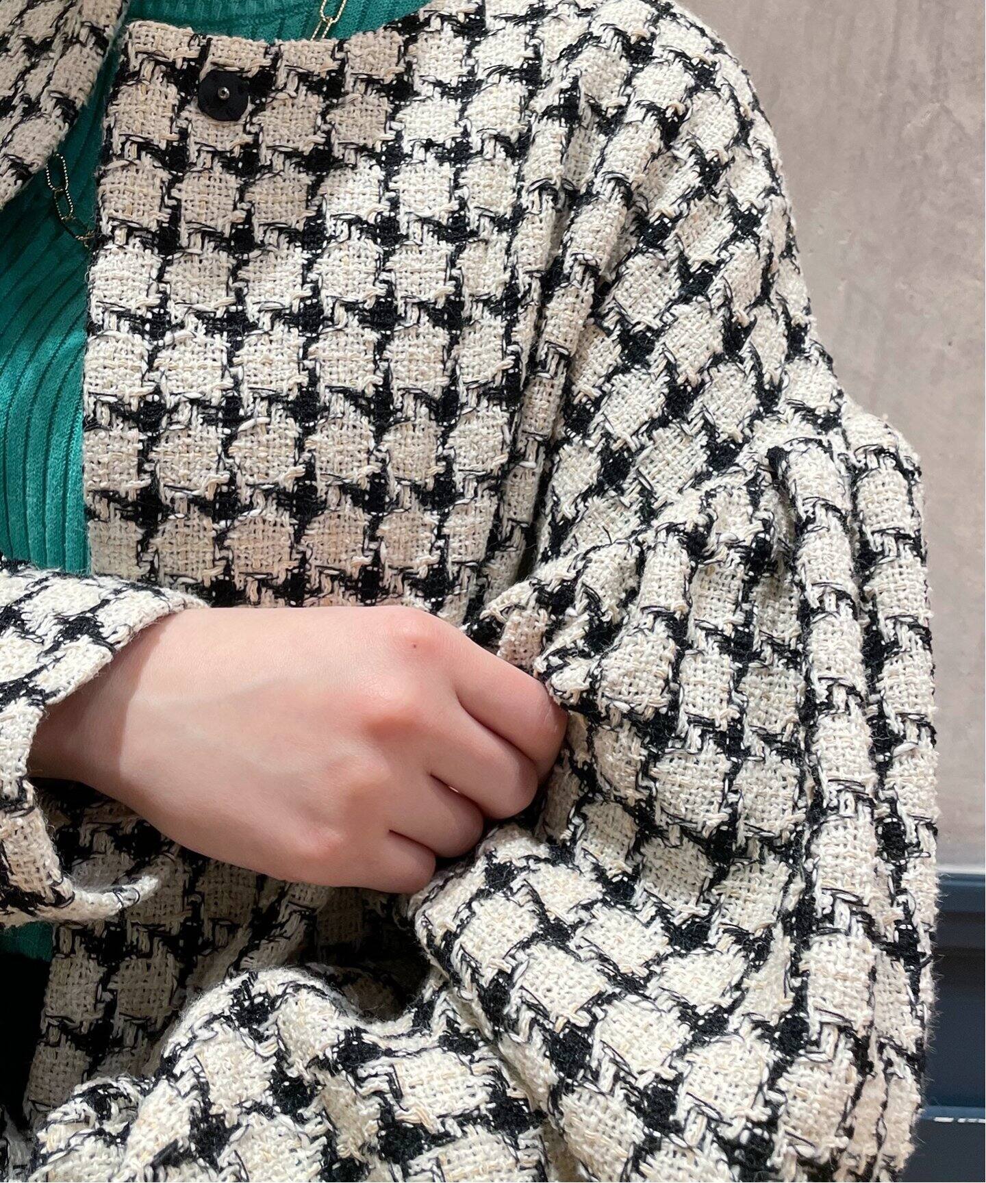 IENA LA BOUCLE LINTONノーカラージャケット◇（ノーカラージャケット 