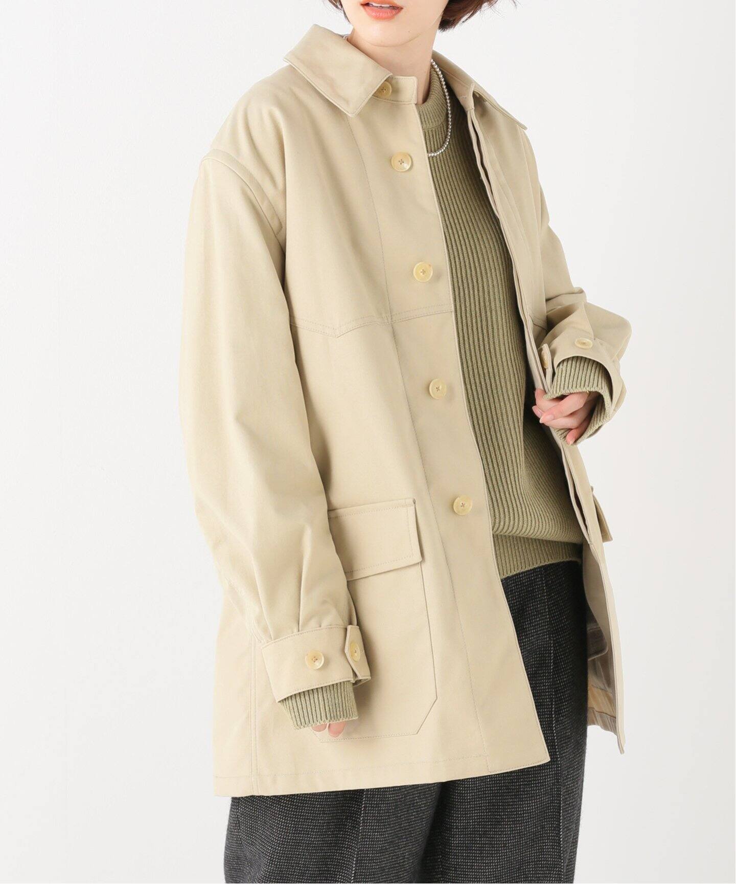 AURALEE/オーラリー】COTTON OILED CANVAS ブルゾン（その他ジャケット  