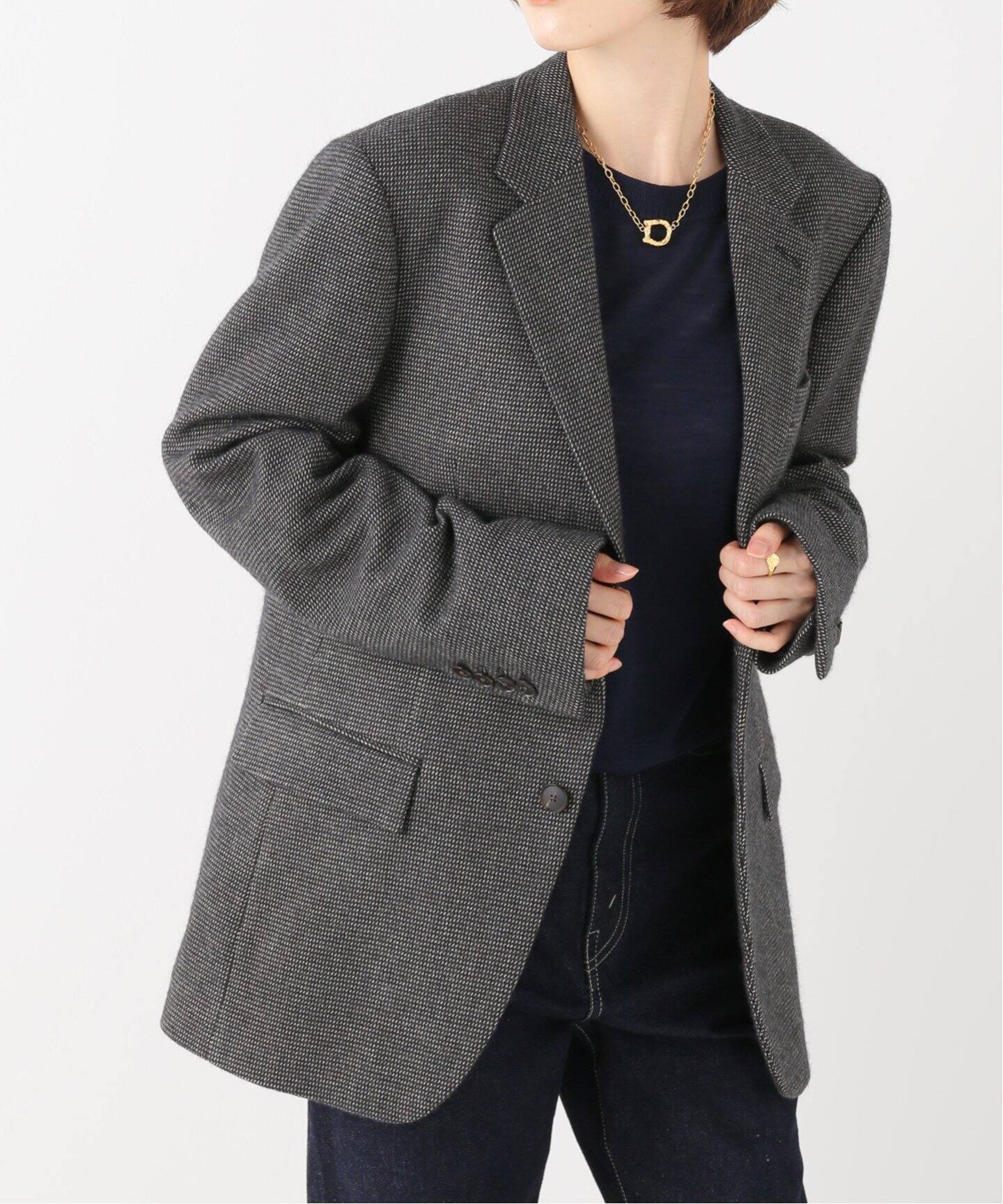 COTTON CASHMERE WOOL ジャケット（その他ジャケット・スーツ）｜IENA