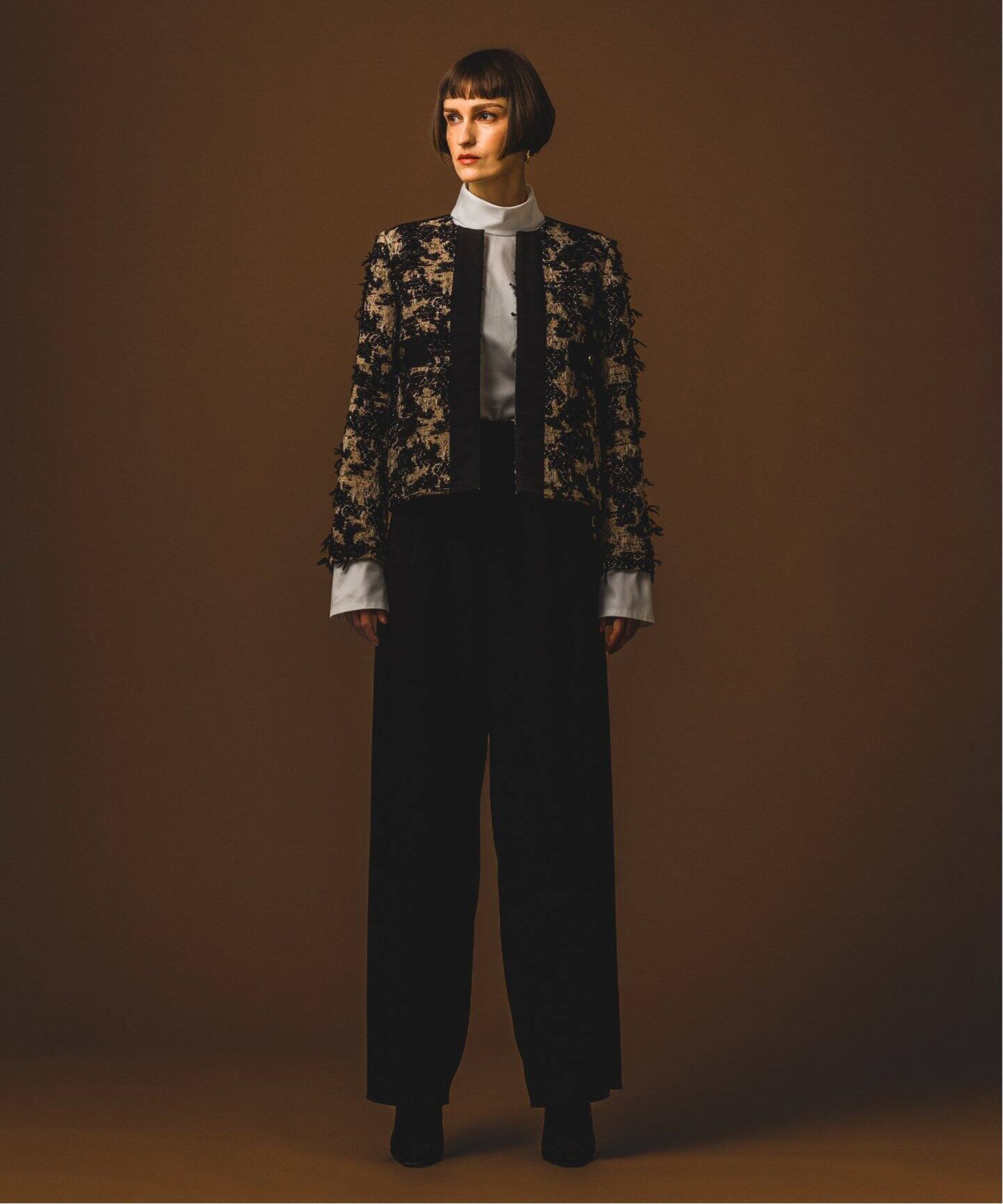 HAVEL studio/ハーヴェル スタジオ】MALHIA KENT TWEED BE ジャケット 