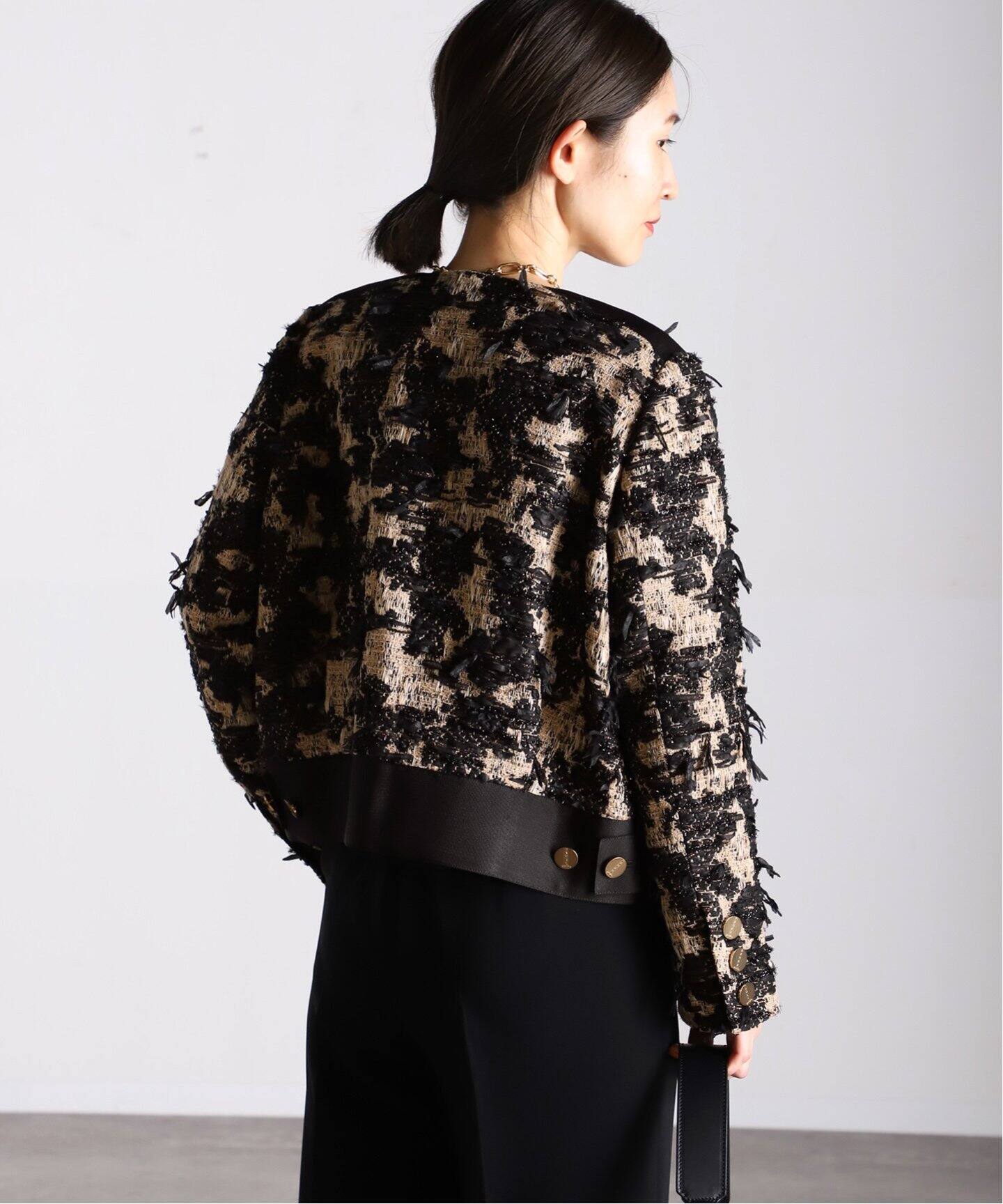 HAVEL studio/ハーヴェル スタジオ】MALHIA KENT TWEED BE ジャケット 