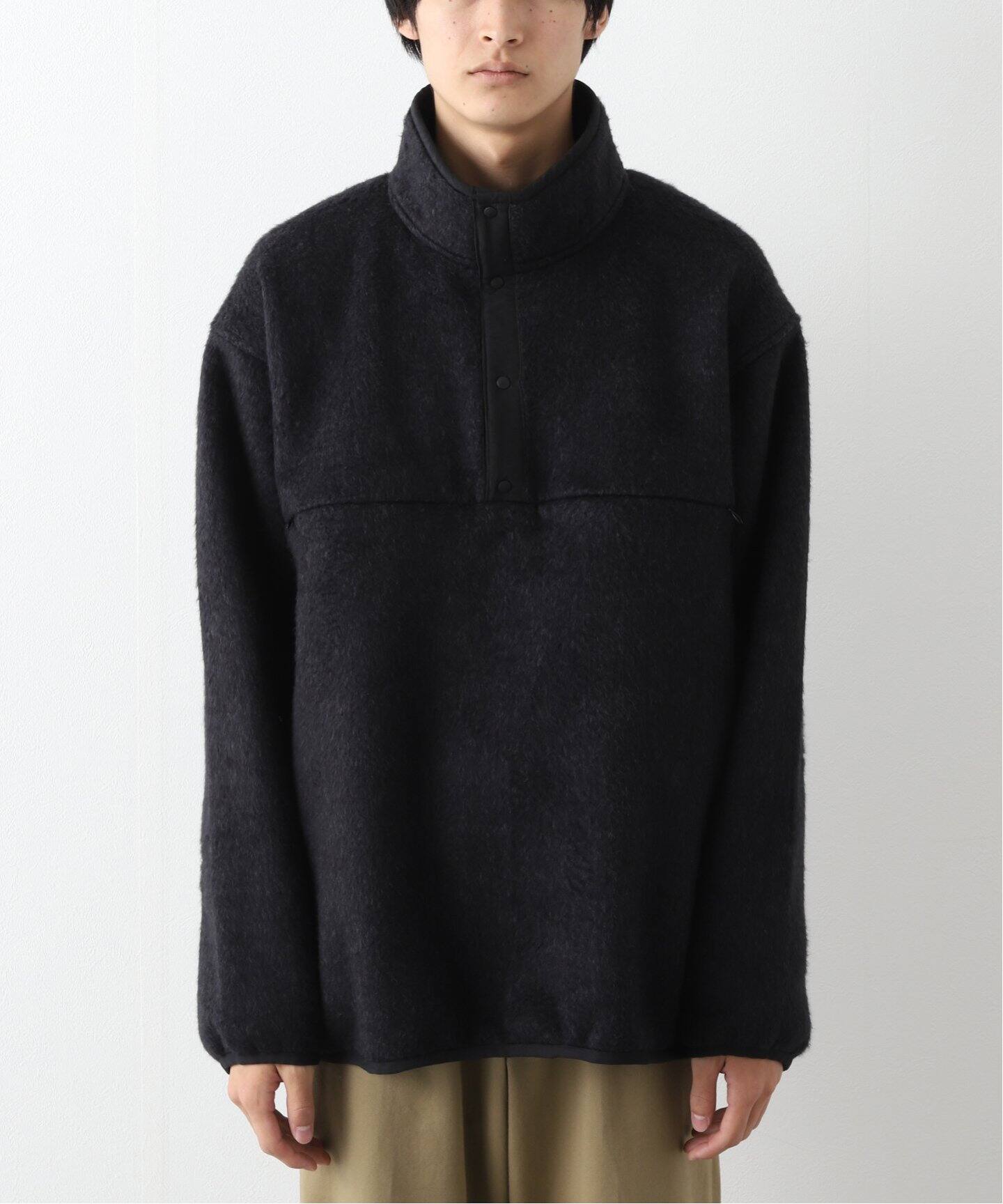 blurhms / ブラームス】Cotton Silk Fleece Snap P/O（その他ブルゾン 