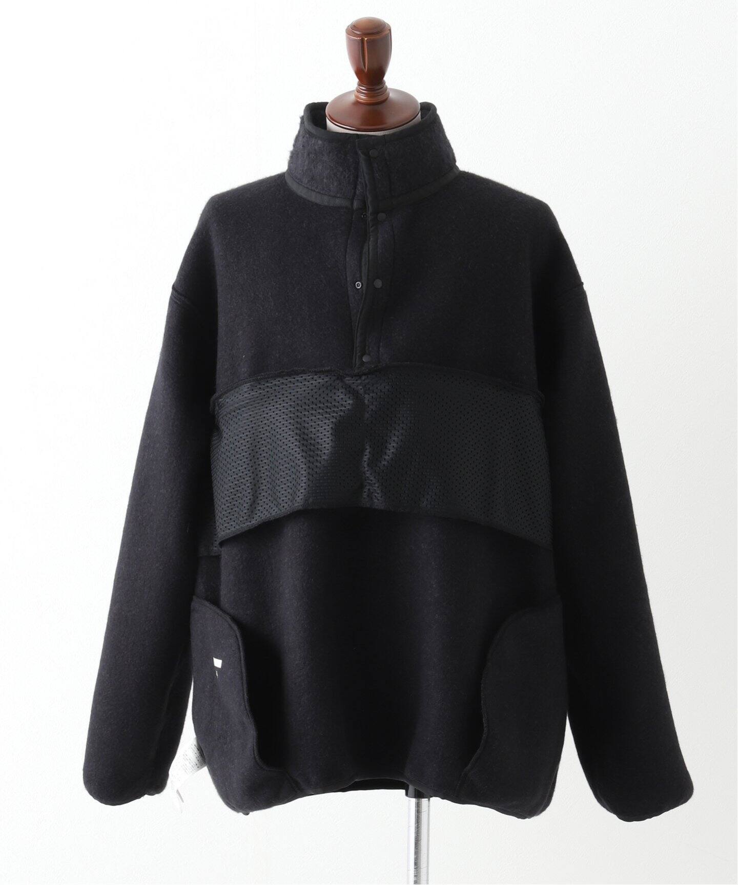blurhms / ブラームス】Cotton Silk Fleece Snap P/O（その他ブルゾン 