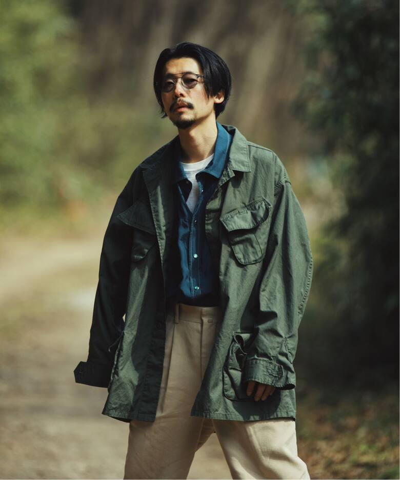 LE / エルイー】WIDE Fatigue Jacket（その他ブルゾン／アウター）｜L 