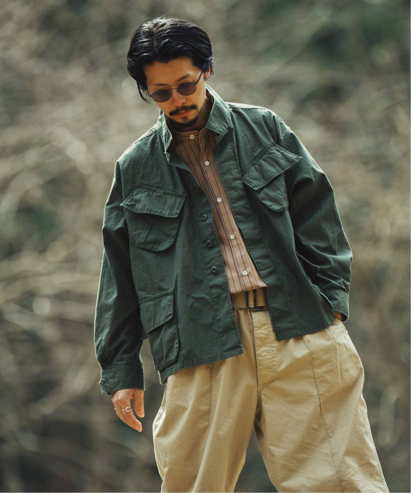 LE / エルイー】Ex-WIDE Fatigue Jacket（その他ブルゾン／アウター 