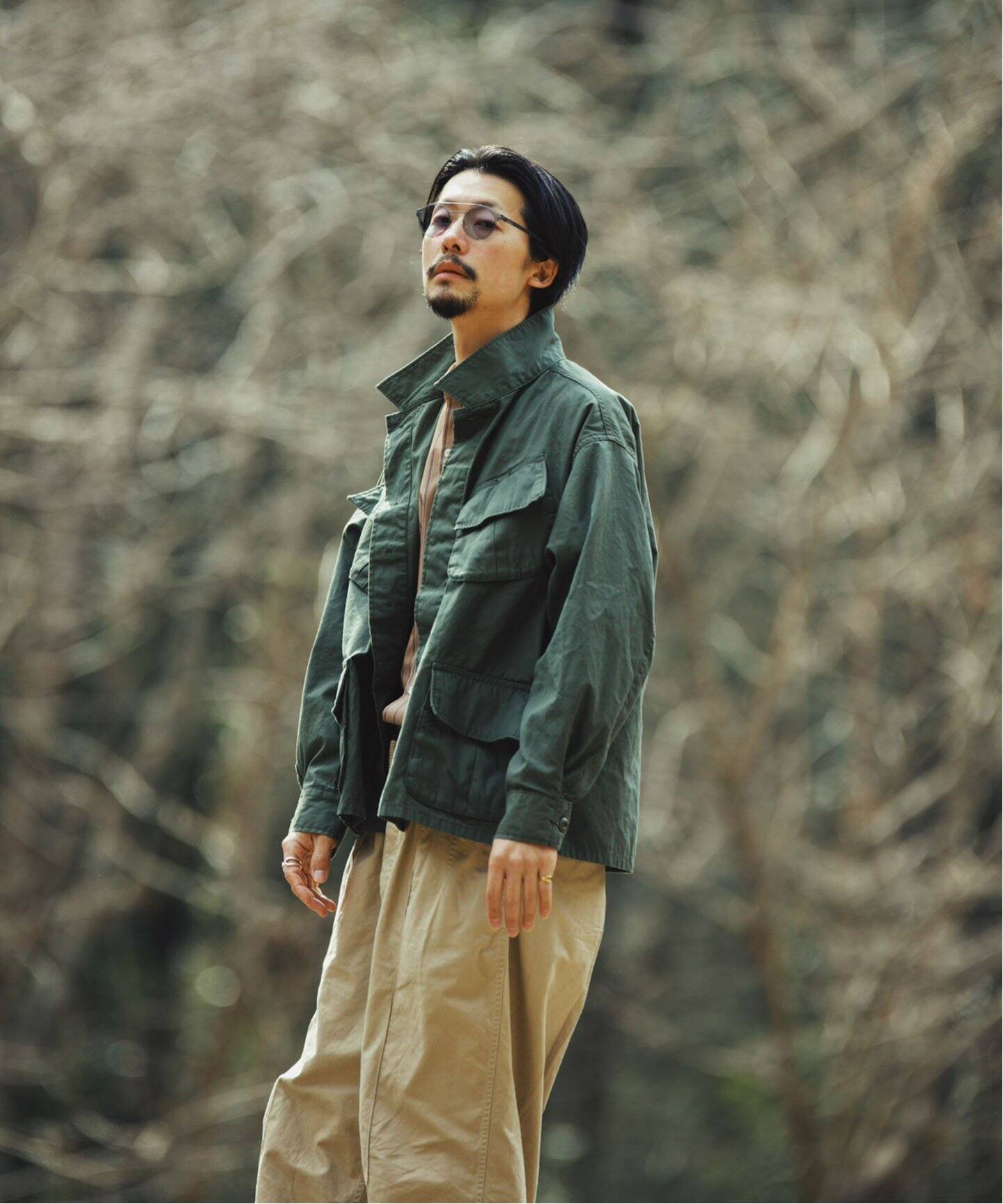 LE / エルイー】Ex-WIDE Fatigue Jacket（その他ブルゾン／アウター 