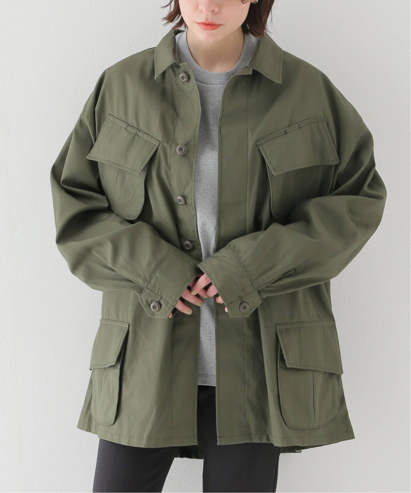 LE / エルイー】Ex-WIDE Fatigue Jacket（その他ブルゾン／アウター 