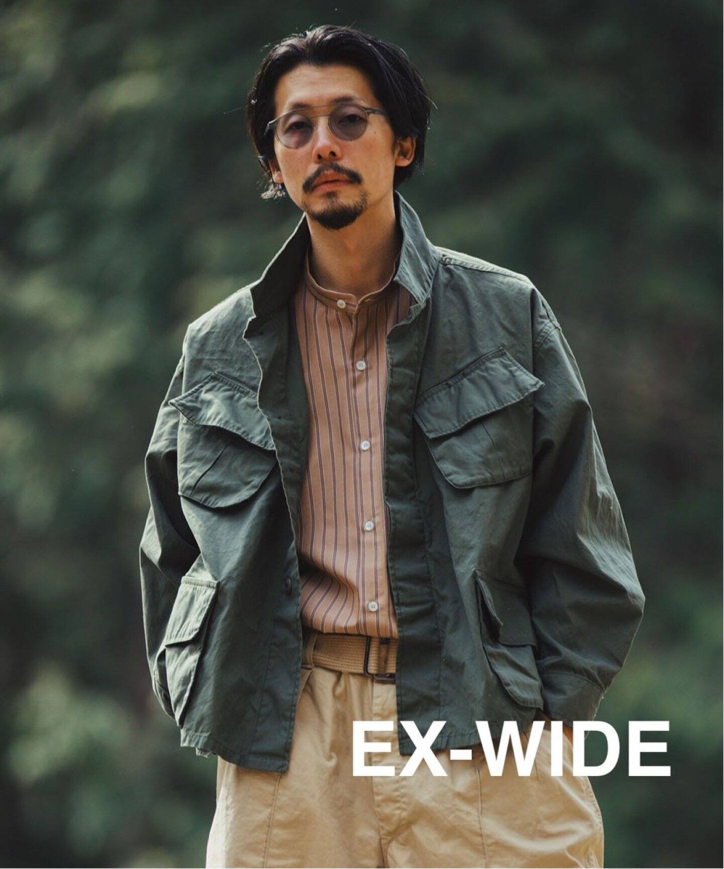 LE / エルイー】Ex-WIDE Fatigue Jacket（その他ブルゾン／アウター 