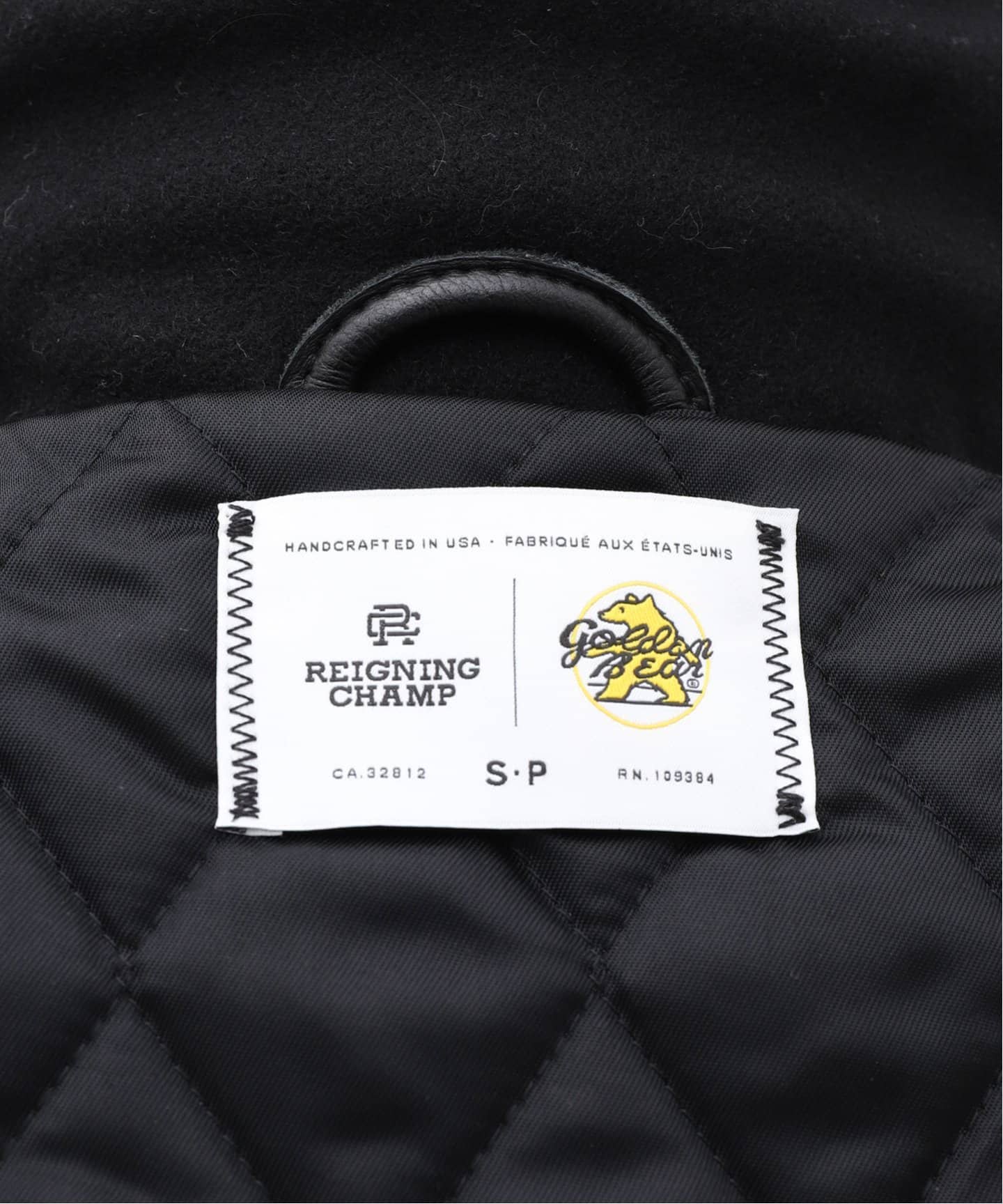新品 REIGNING CHAMP VARSITY JACKET Ｍサイズ LOBOS VARSITY JACKET（その他ブルゾン／アウター）｜REIGNING