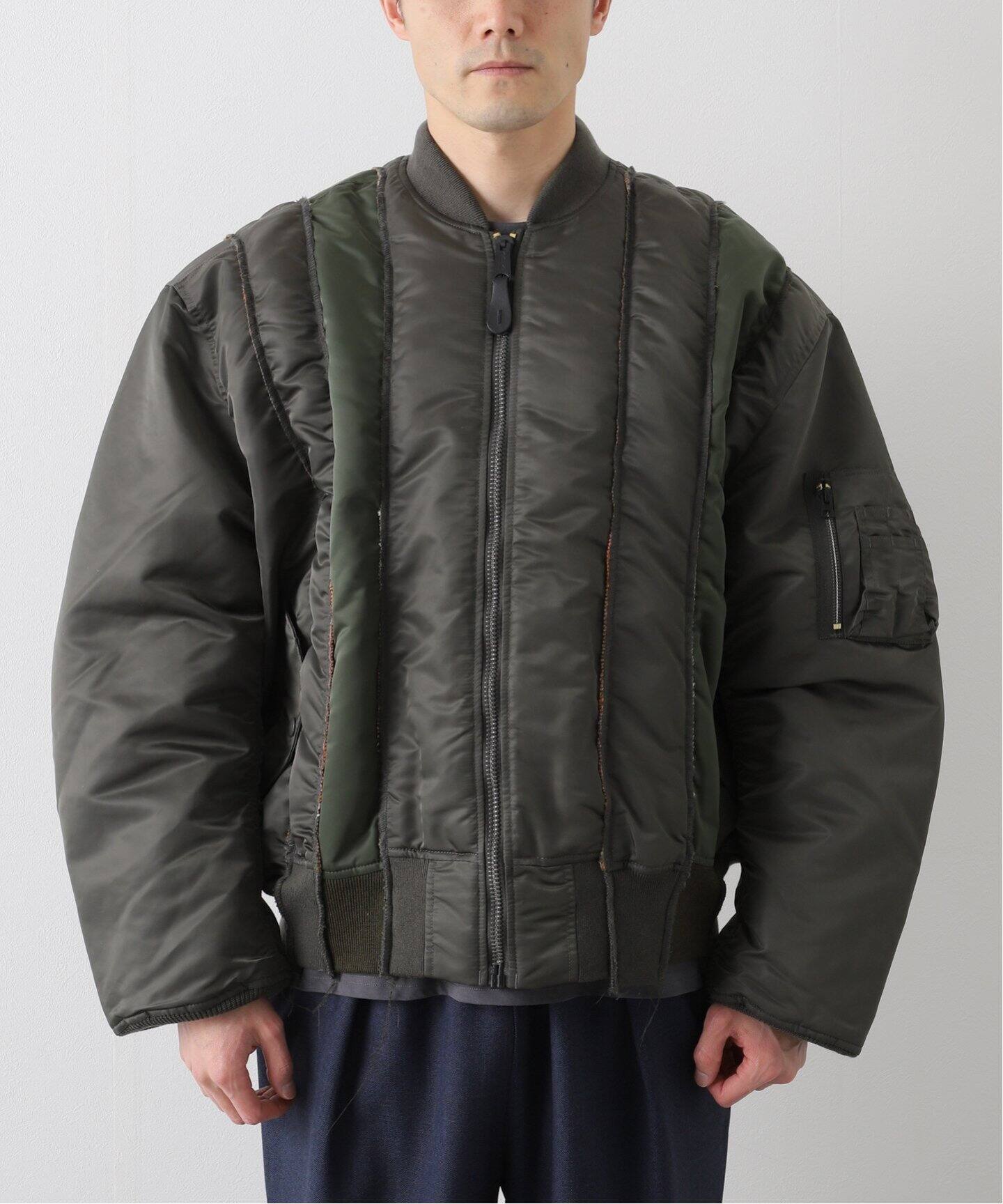 KURO / クロ】MARK 7 REMAKE MA-1 ALPHA OFFICIAL CUSTOM KHAKI（MA-1 