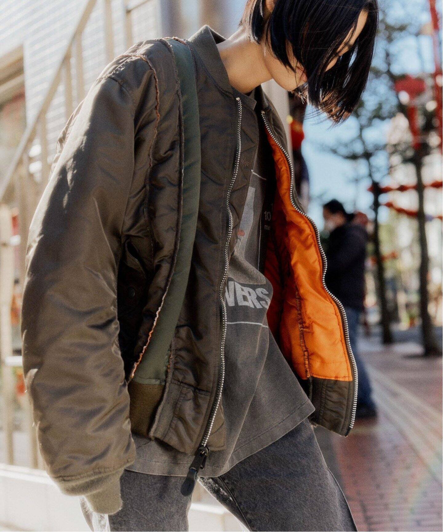 KURO / クロ】MARK 7 REMAKE MA-1 ALPHA OFFICIAL CUSTOM KHAKI（MA-1 