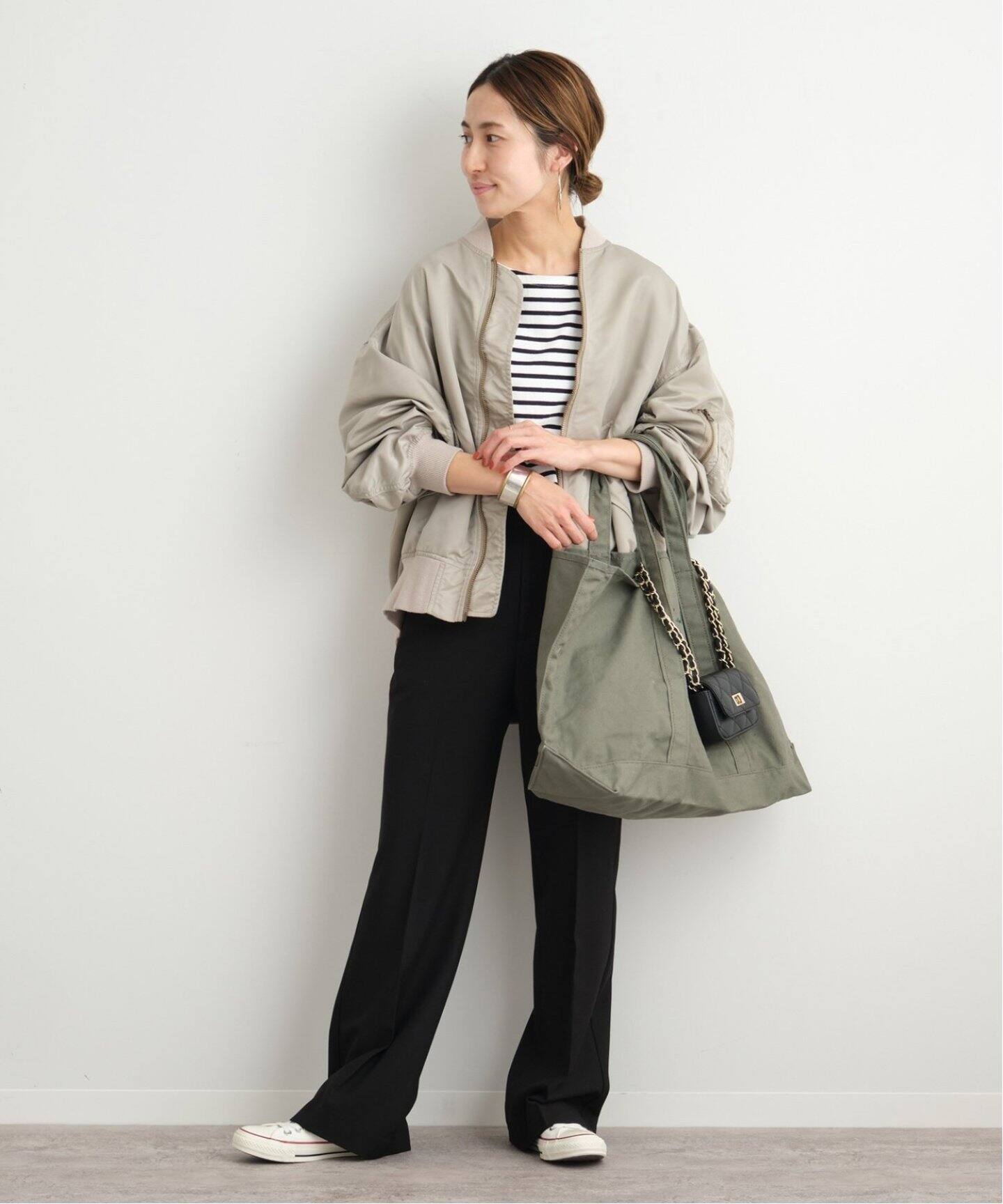 ナイロンツイルMA-1 3◇（その他ブルゾン／アウター  