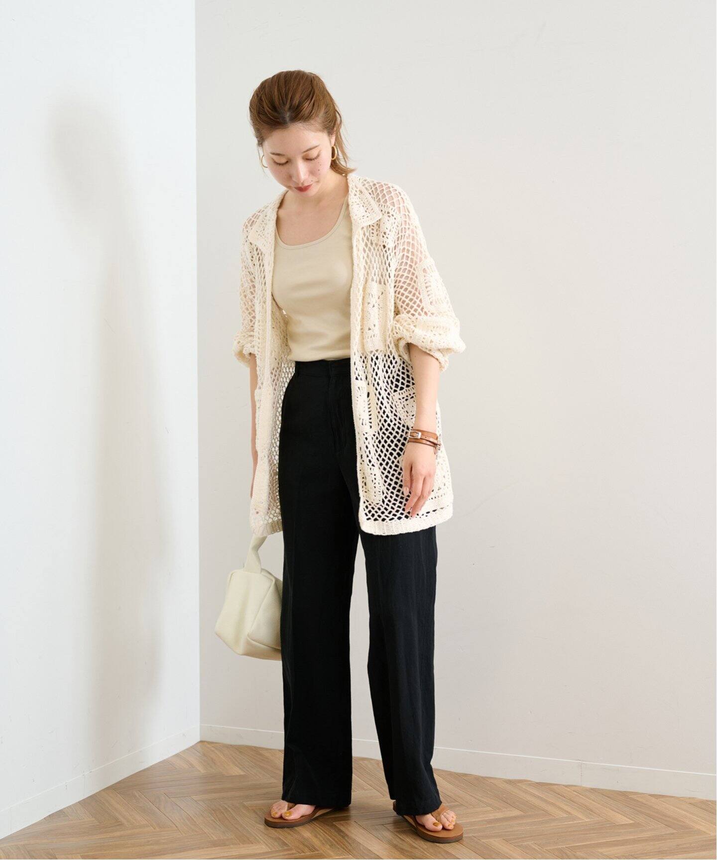 クロシェシャツジャケット（その他ブルゾン／アウター）｜FRAMeWORK  