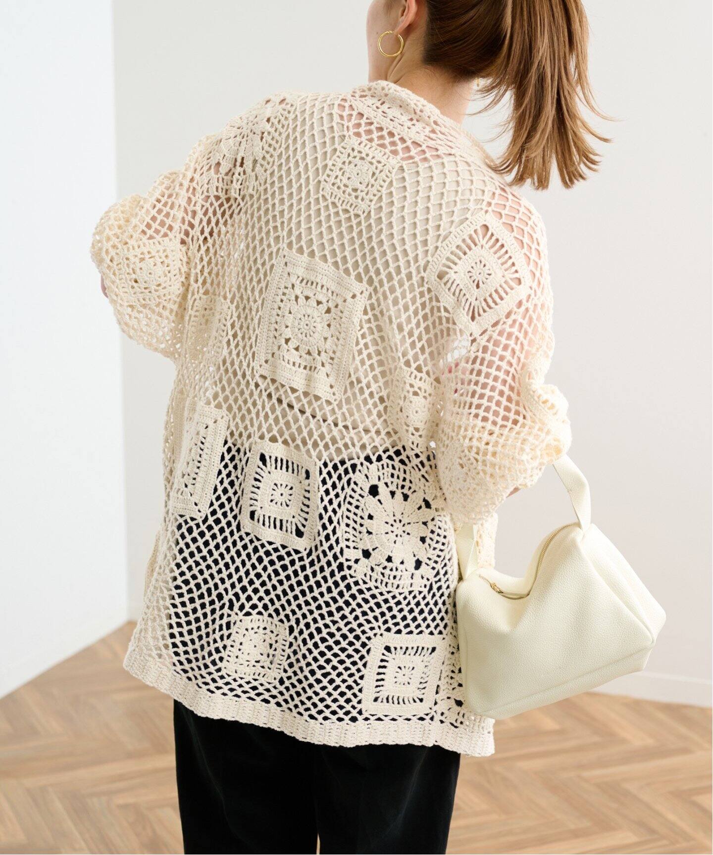 クロシェシャツジャケット（その他ブルゾン／アウター）｜FRAMeWORK  