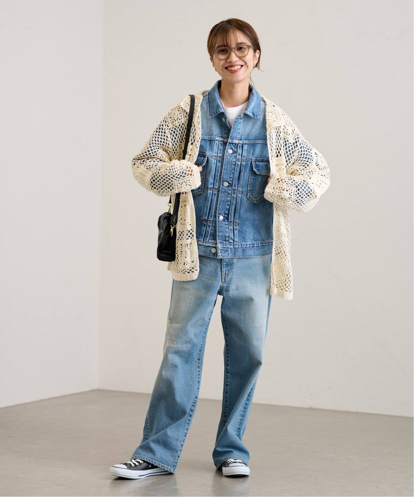 クロシェシャツジャケット（その他ブルゾン／アウター）｜FRAMeWORK  