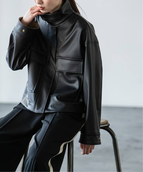 N Jam フェイクレザーブルゾン Noble ノーブル 公式のファッション通販 Baycrew S Store