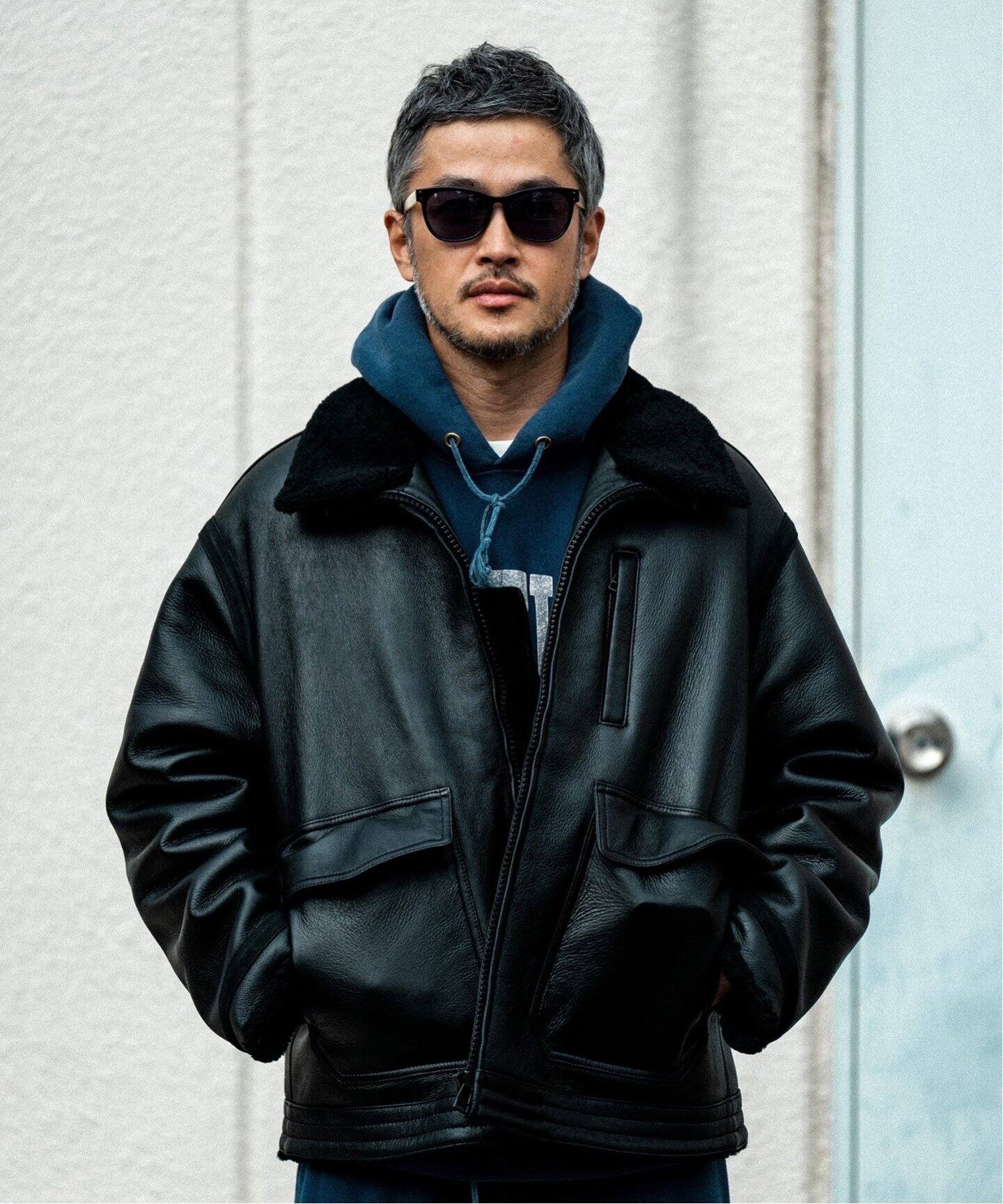 5525gallery×LA BOUCLE】別注 ムートン ボンバージャケット（ムートン  