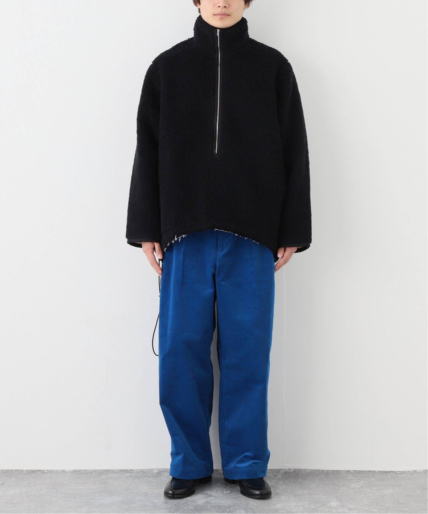 CAMIEL FORTGENS / カミエル・フォートヘンス】FLEECE ANORAK WOOL  