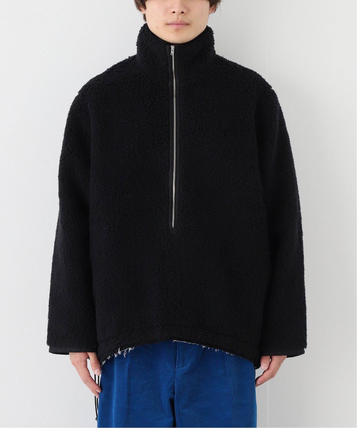 CAMIEL FORTGENS / カミエル・フォートヘンス】FLEECE ANORAK WOOL 
