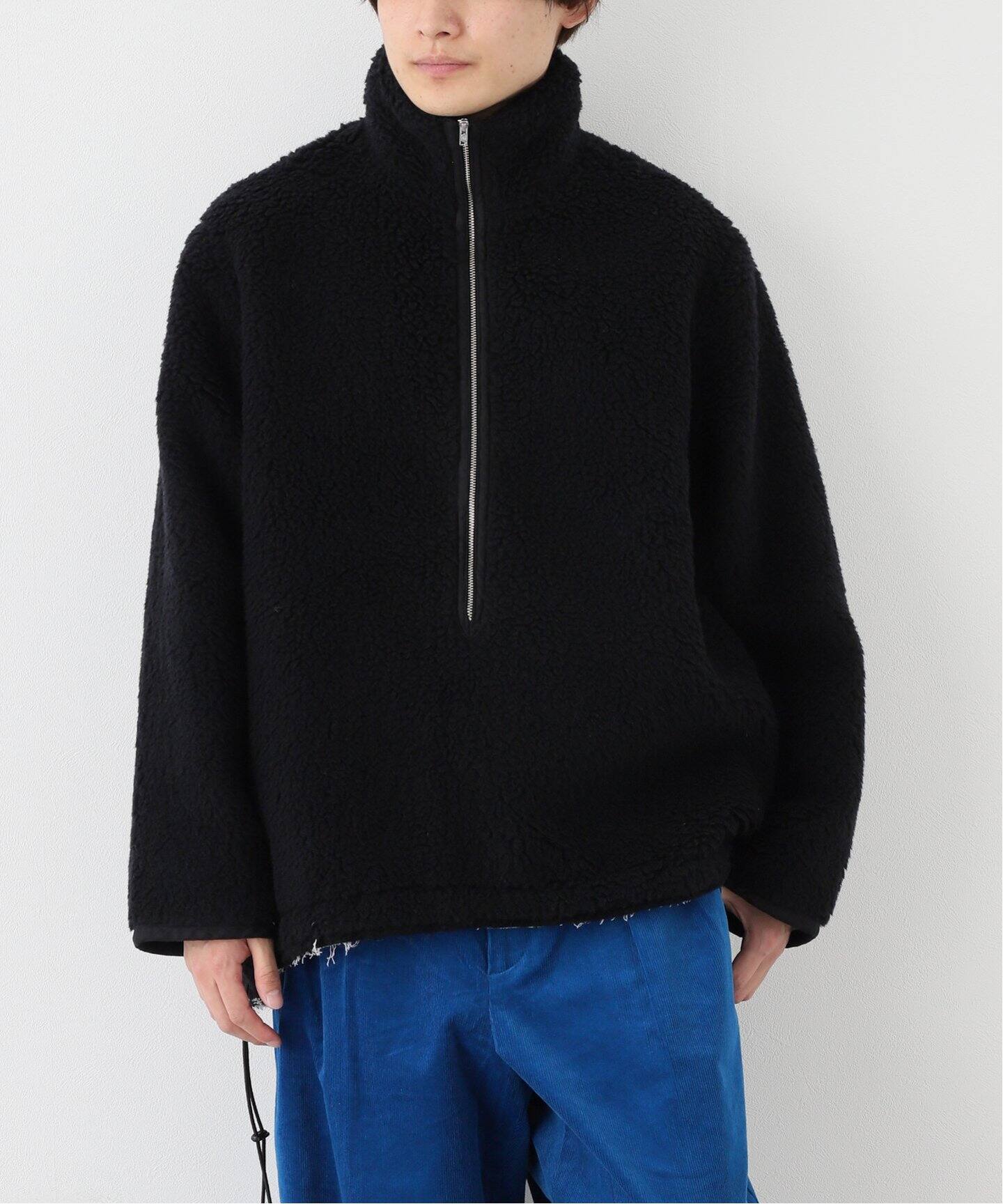 CAMIEL FORTGENS / カミエル・フォートヘンス】FLEECE ANORAK WOOL  