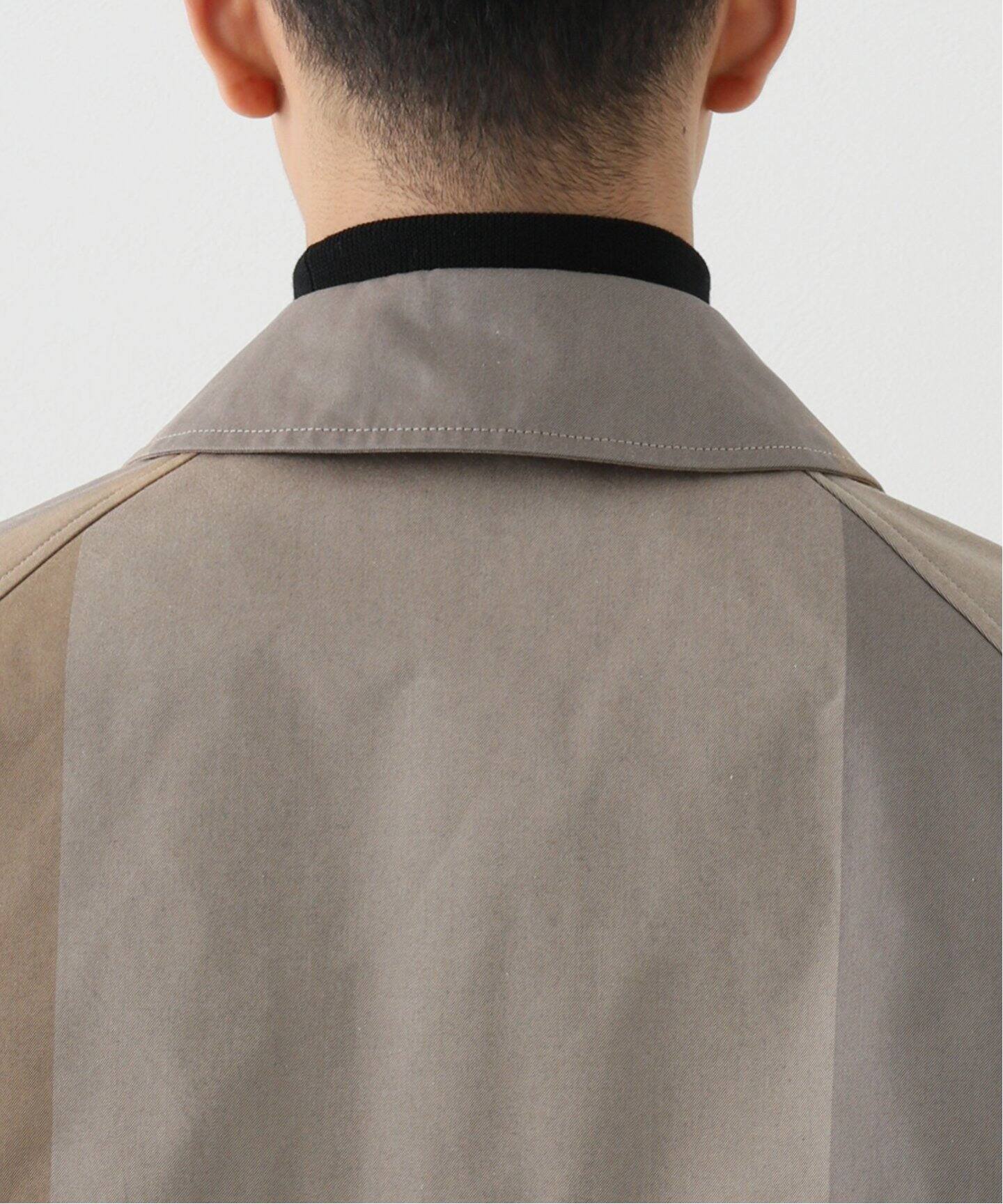 SEVEN BY SEVEN / セブンバイセブン】Big block chk TRENCH BLOUSON  