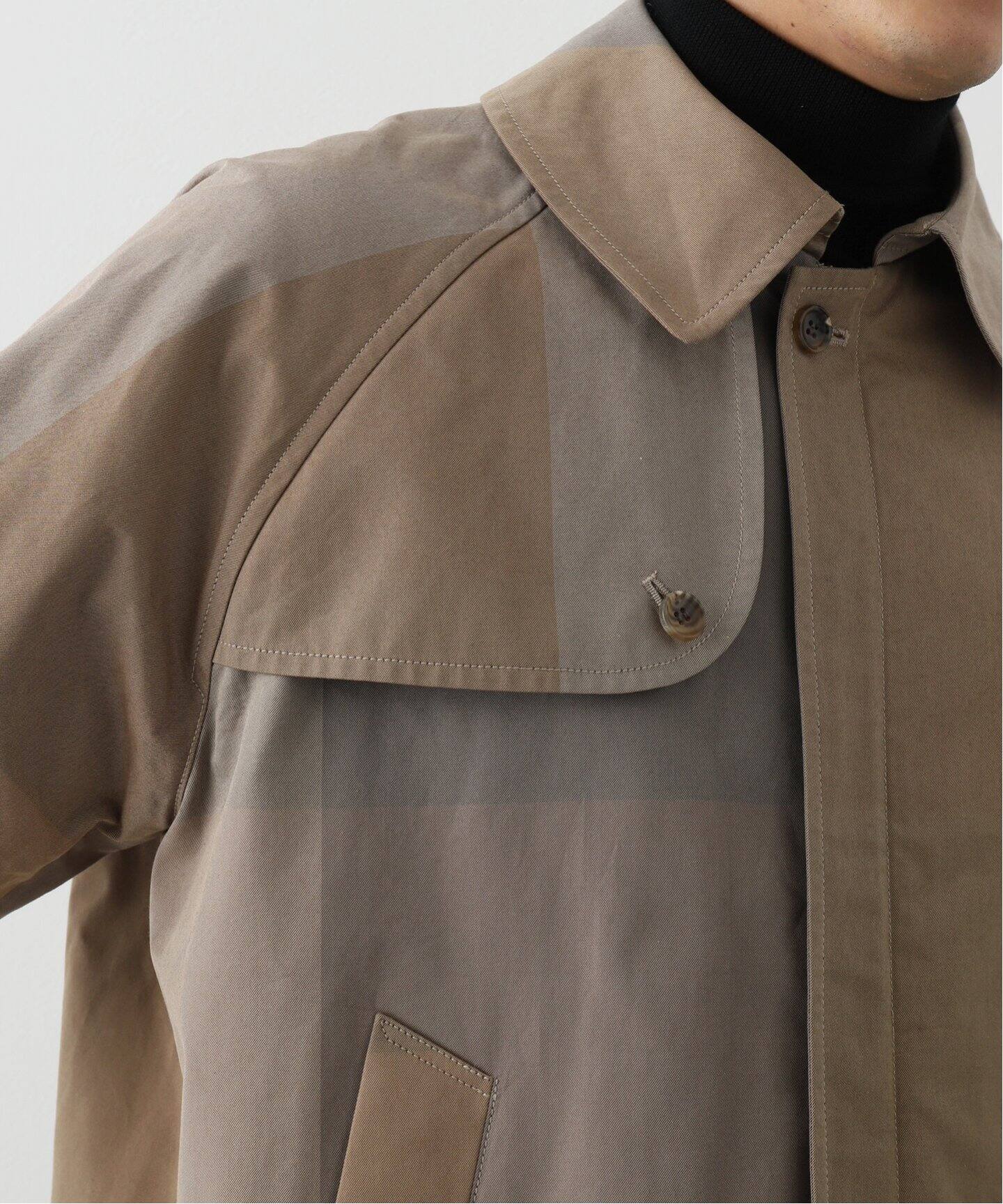 SEVEN BY SEVEN / セブンバイセブン】Big block chk TRENCH BLOUSON 