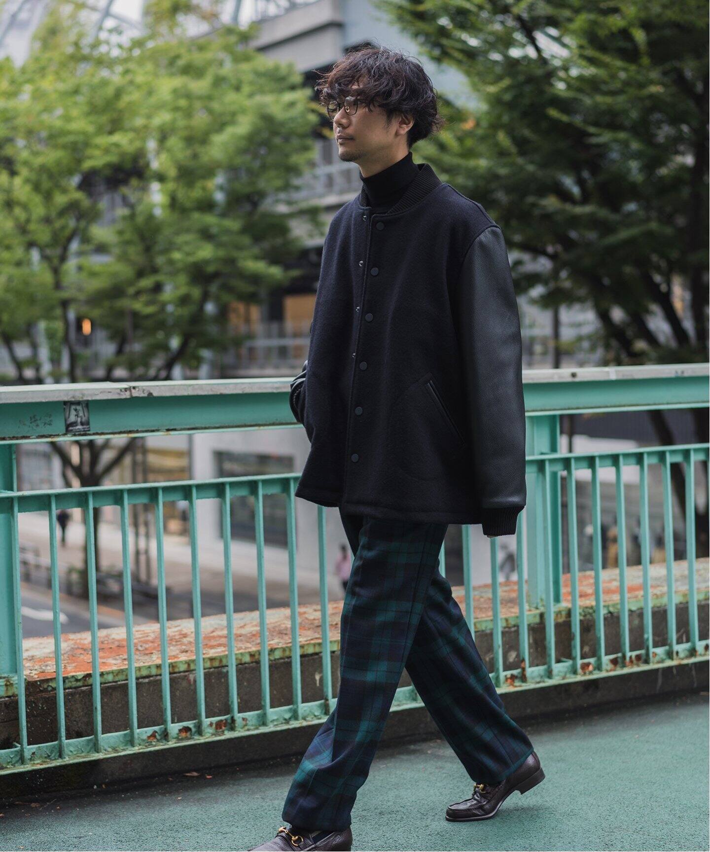 EDIFICE × Brooks Brothers 別注 スタジャン 