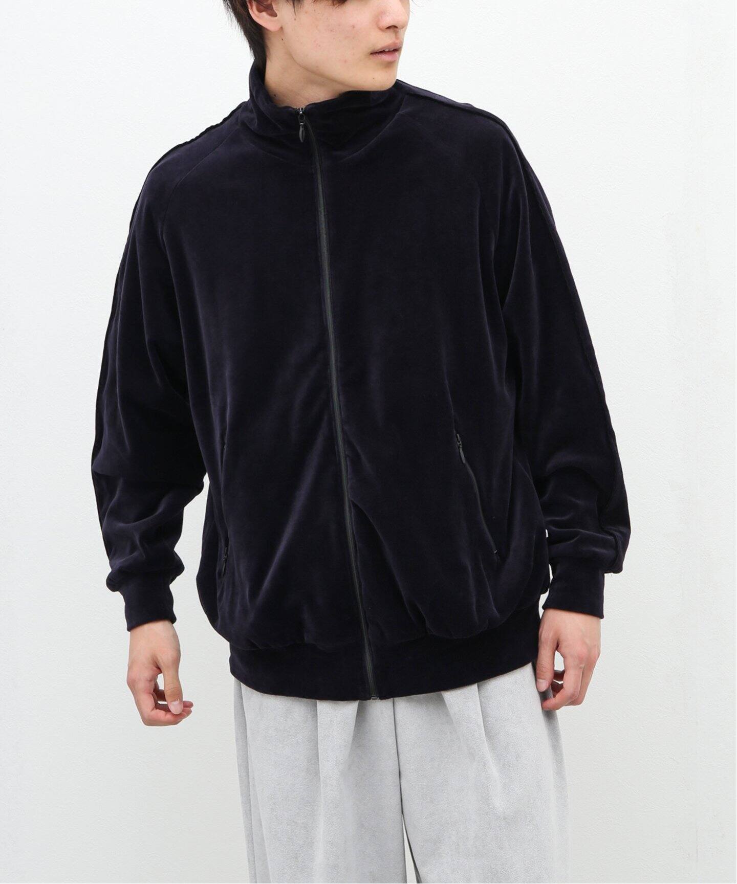 COMOLI / コモリ】ベロアジャージ トラックジャケット（その他ブルゾン  